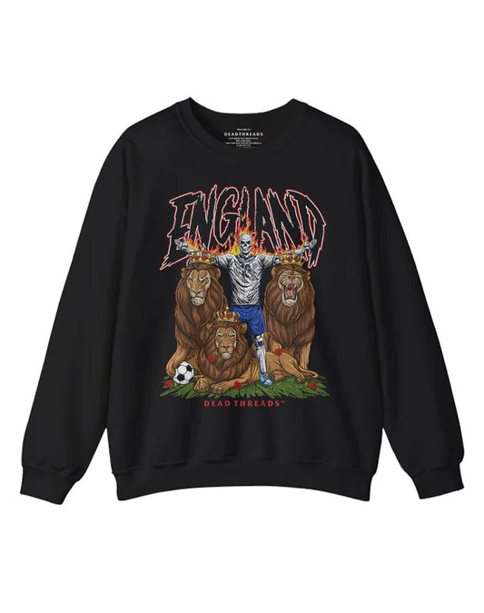 ENGLAND SOCCER CREWNECK SWEATSHIRT – Sweatshirt – Dead Threads Apparel