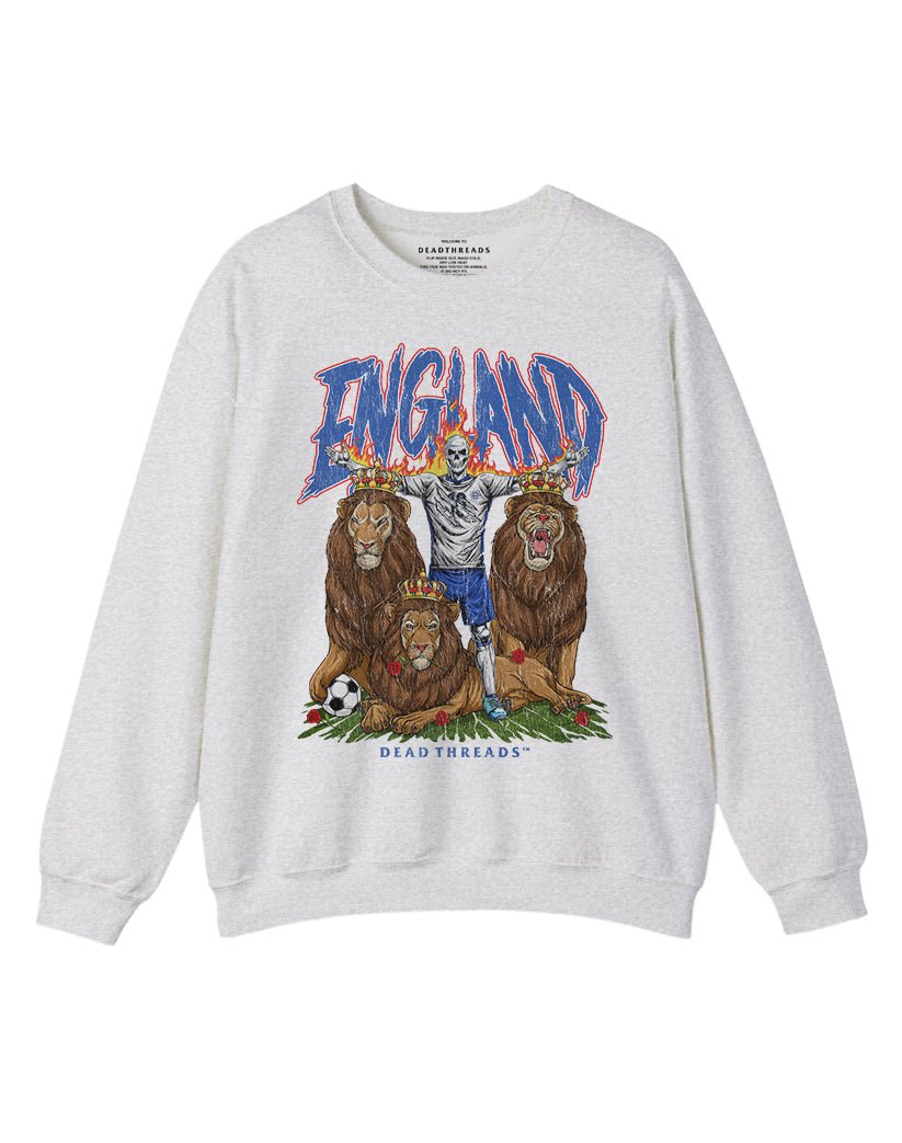 ENGLAND SOCCER CREWNECK SWEATSHIRT – Sweatshirt – Dead Threads Apparel