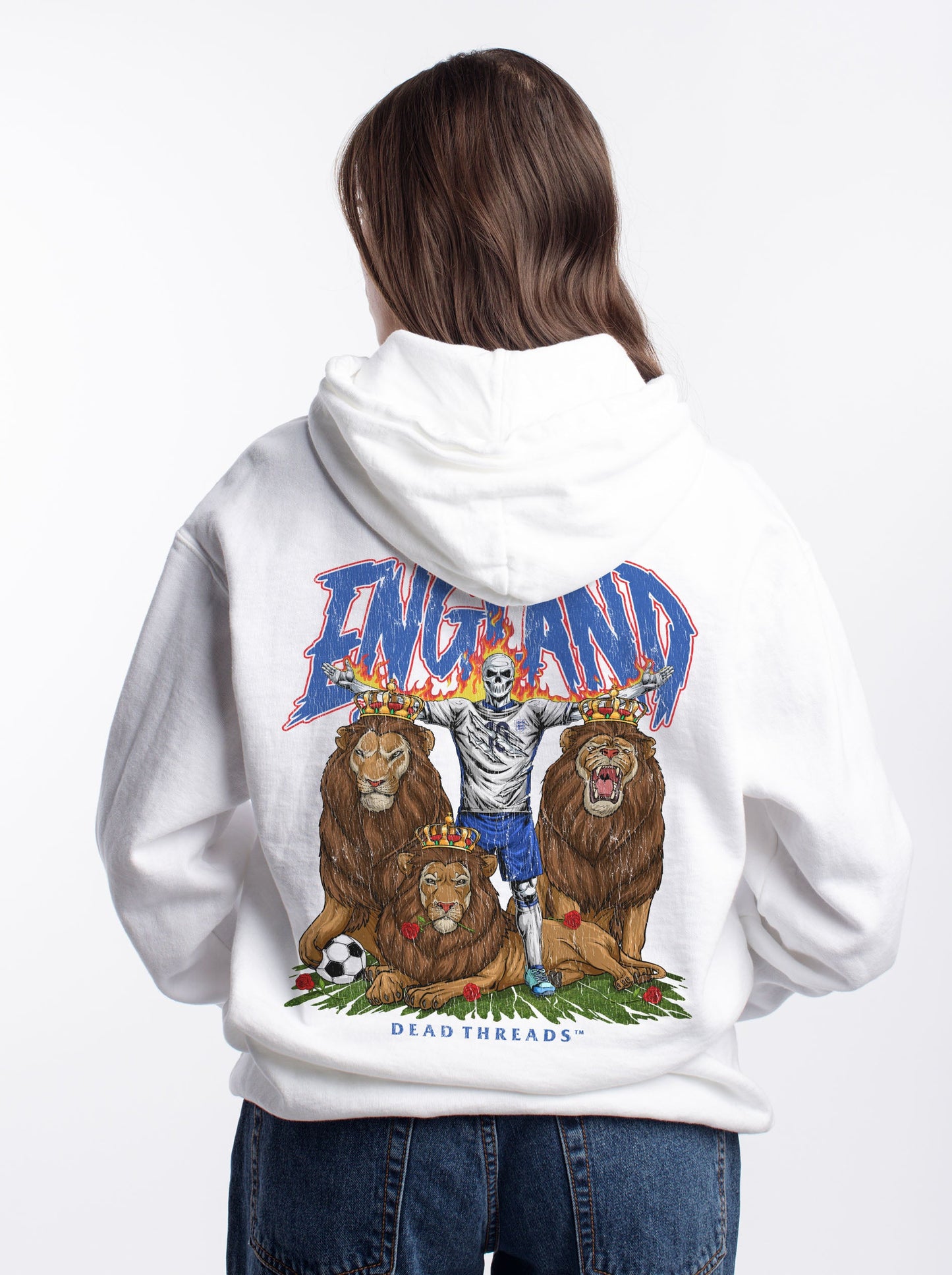 ENGLAND SOCCER - HOODIE – Hoodie – Dead Threads Apparel