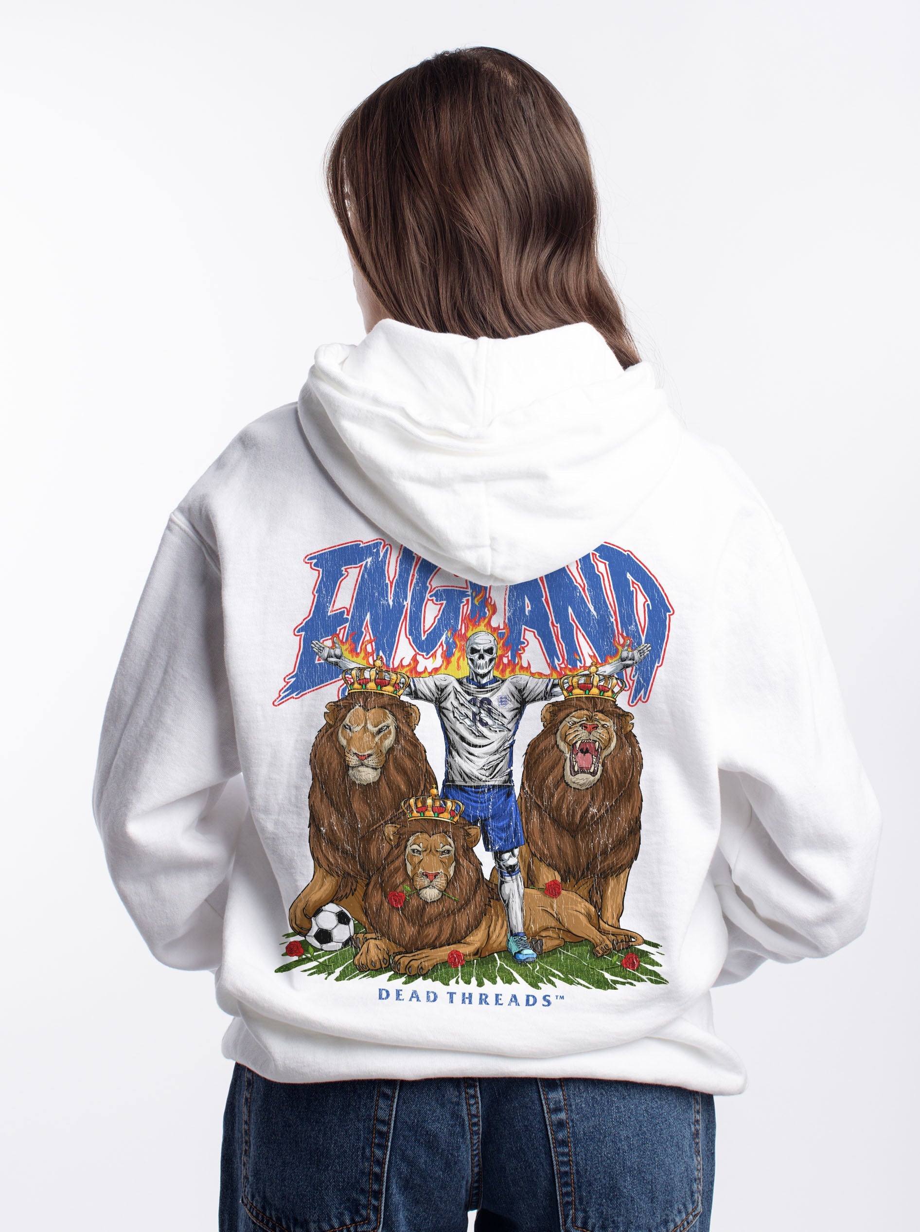 ENGLAND SOCCER - HOODIE – Hoodie – Dead Threads Apparel
