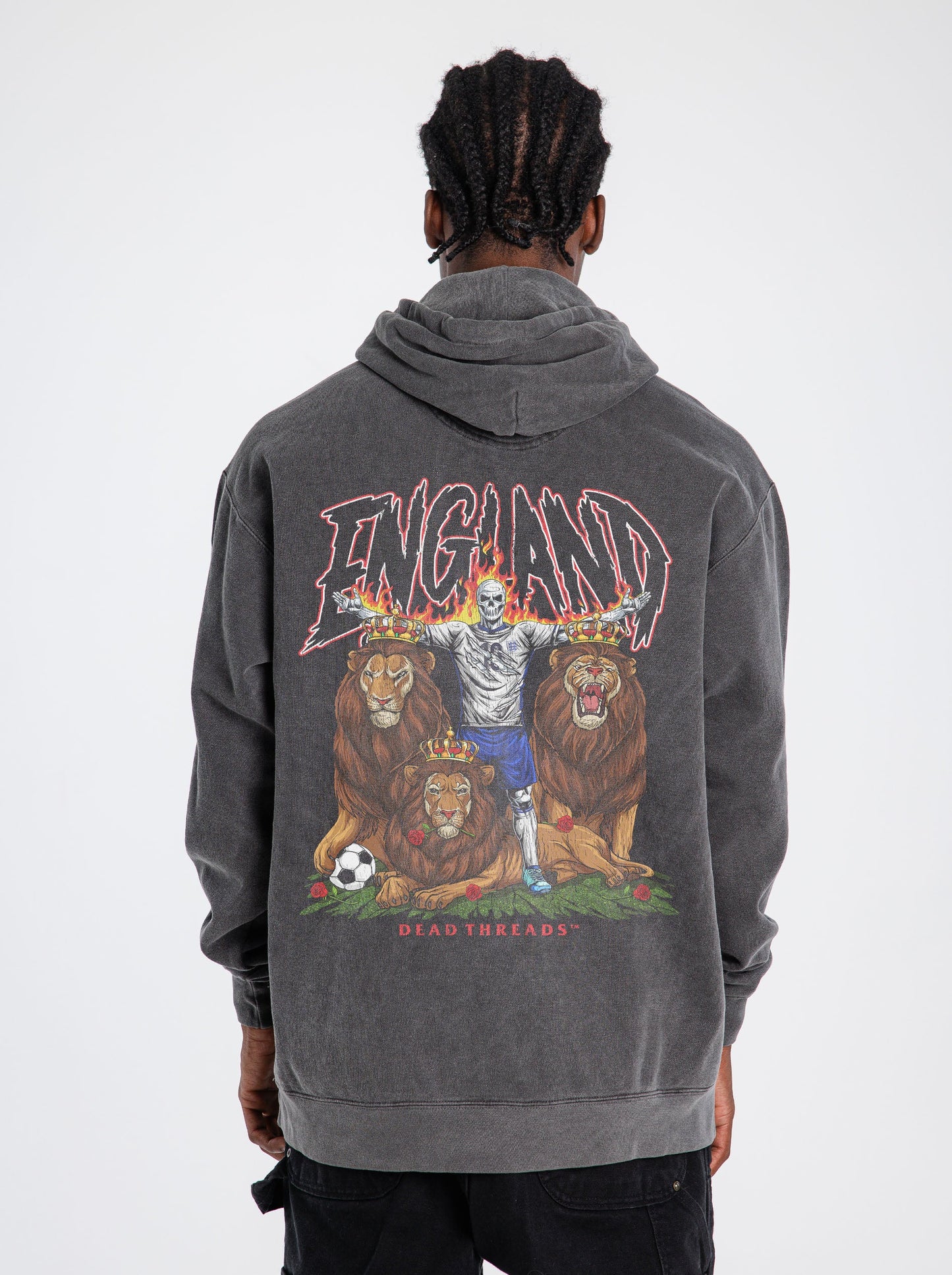 ENGLAND SOCCER - HOODIE – Hoodie – Dead Threads Apparel