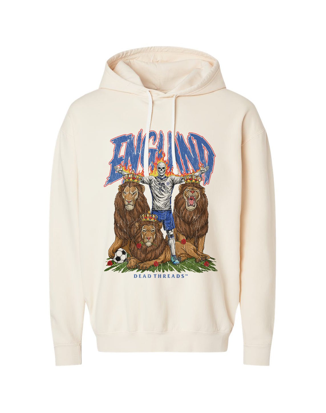 ENGLAND SOCCER - LIGHTWEIGHT HOODIE – Lightweight – Dead Threads Apparel