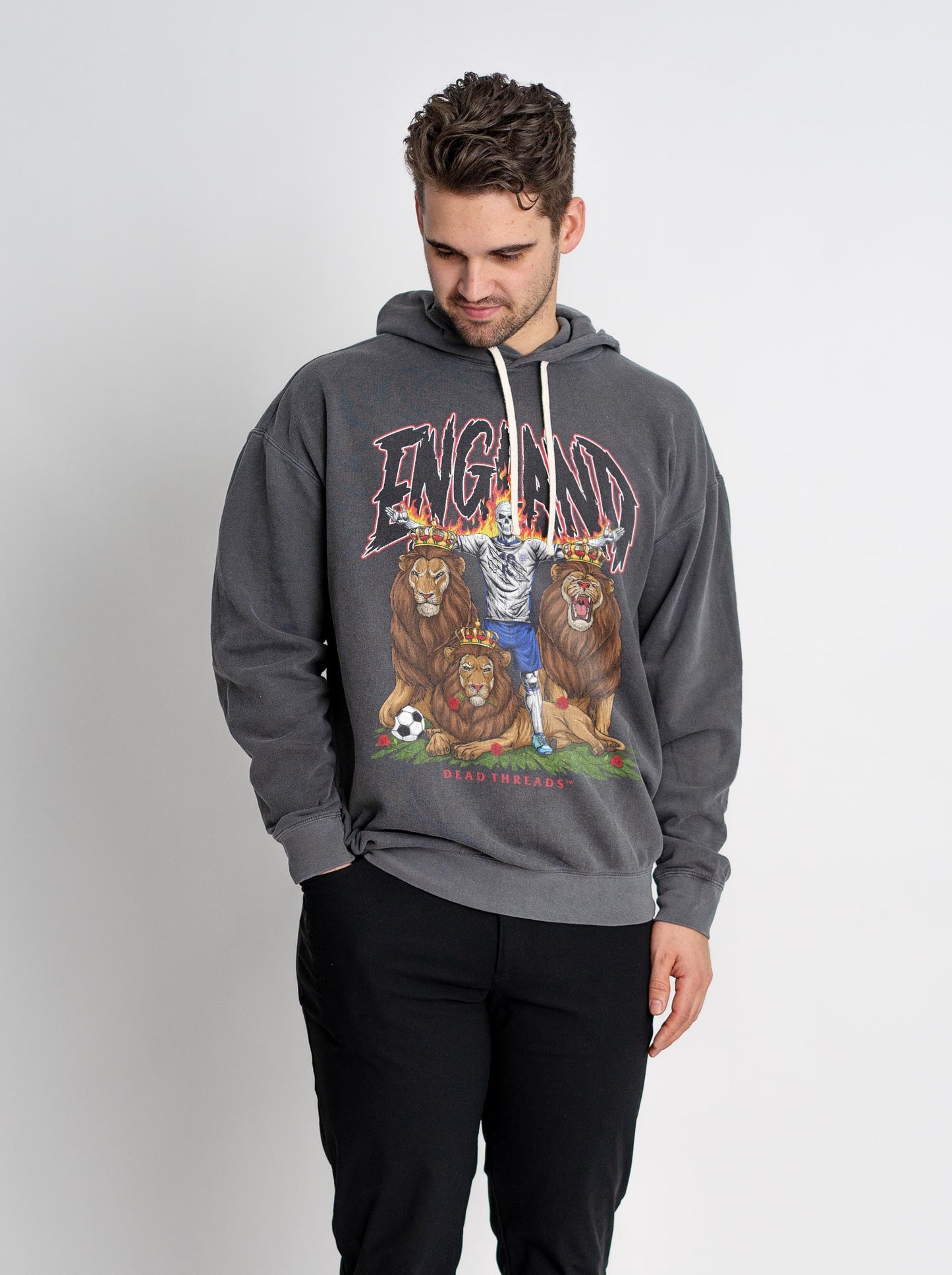 ENGLAND SOCCER - LIGHTWEIGHT HOODIE – Lightweight – Dead Threads Apparel