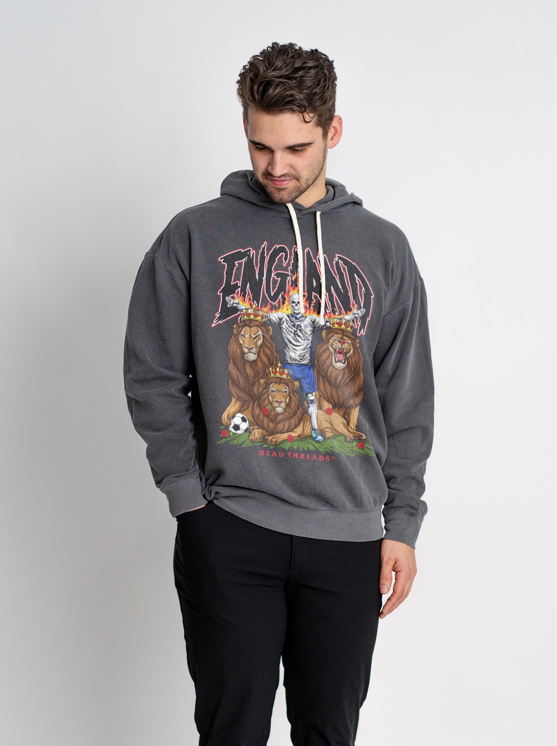 ENGLAND SOCCER - LIGHTWEIGHT HOODIE – Lightweight – Dead Threads Apparel