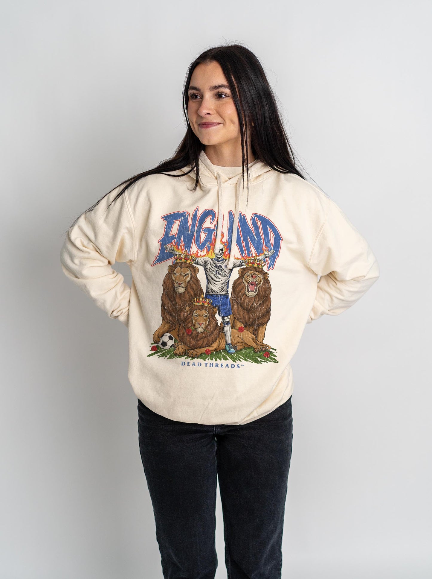 ENGLAND SOCCER - LIGHTWEIGHT HOODIE – Lightweight – Dead Threads Apparel