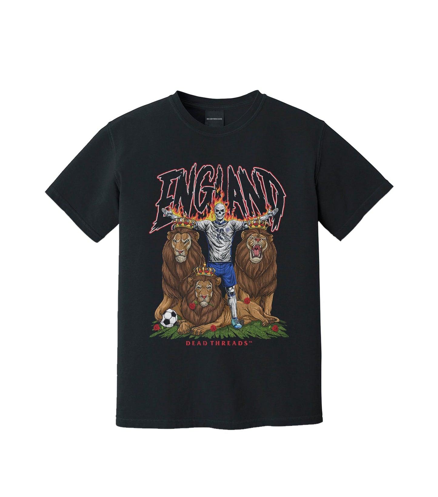 ENGLAND SOCCER – T-Shirt – Dead Threads Apparel