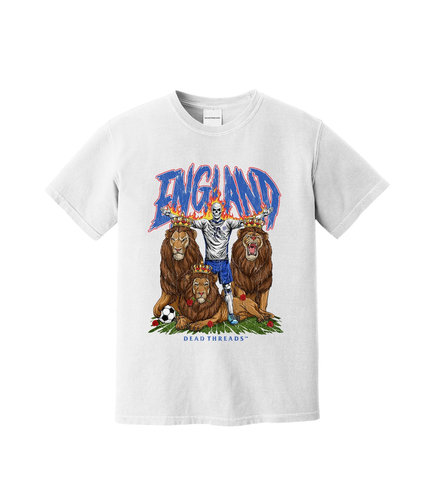 ENGLAND SOCCER – T-Shirt – Dead Threads Apparel