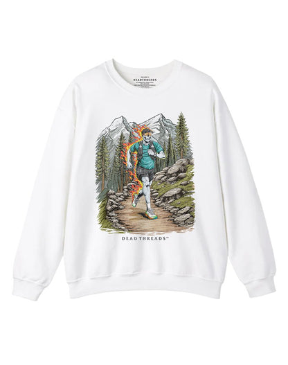 ENTRAIL RUN CREWNECK SWEATSHIRT – Sweatshirt – Dead Threads Apparel