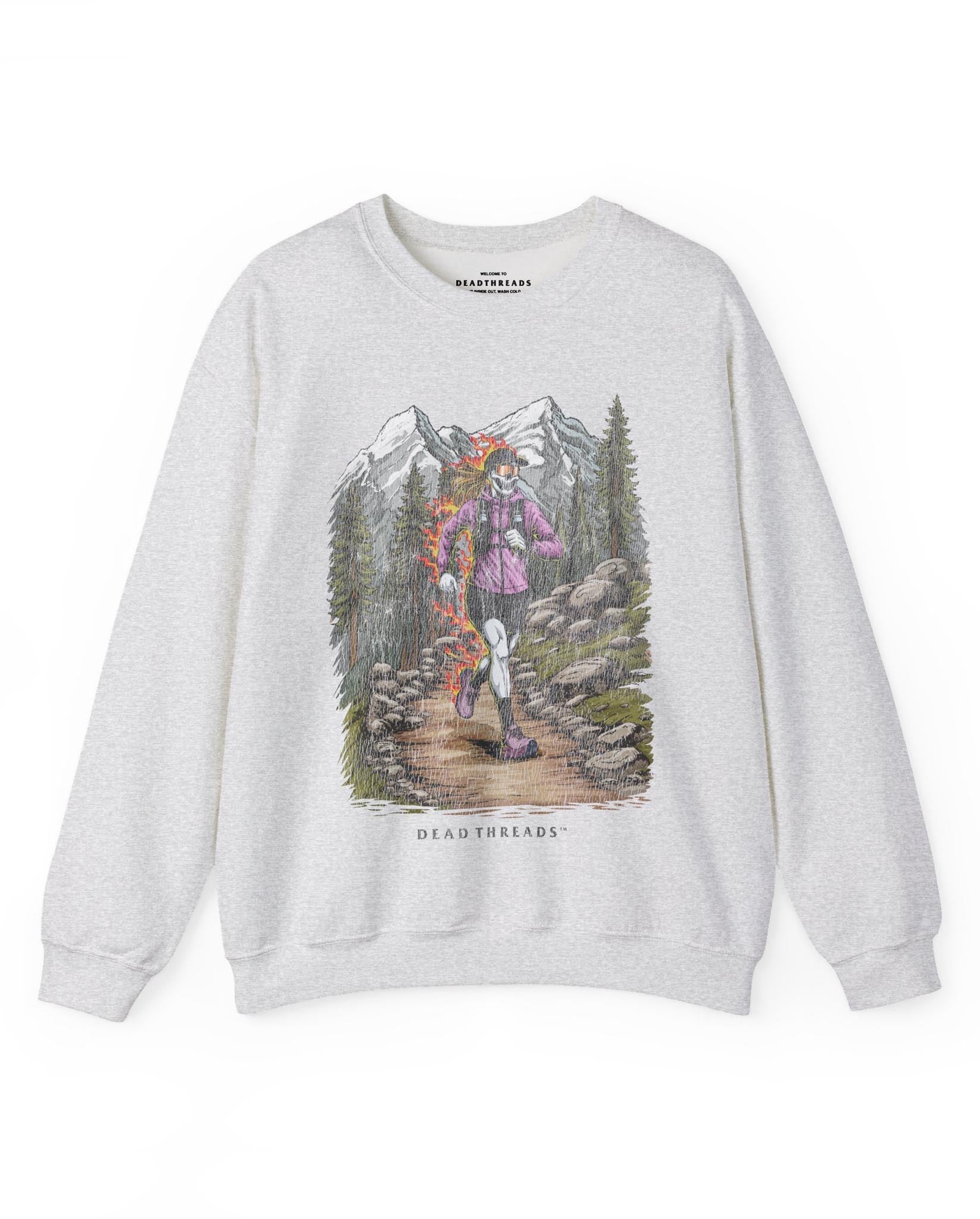 ENTRAIL RUN (FEMALE) - CREWNECK SWEATSHIRT – Sweatshirt – Dead Threads Apparel