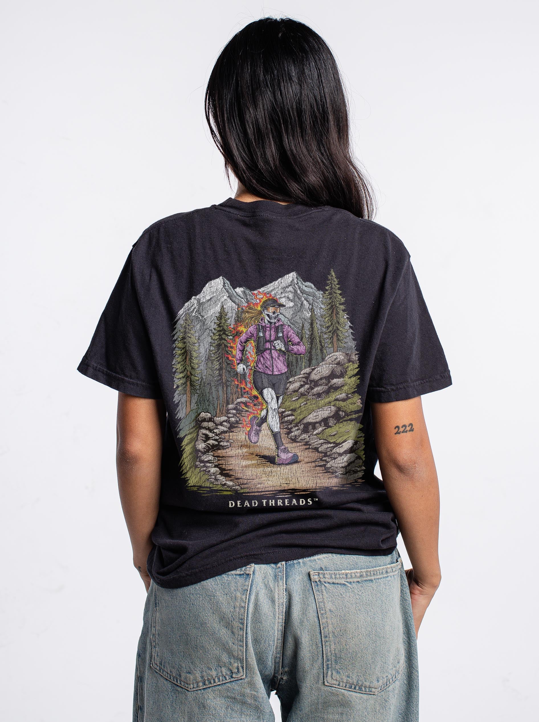 ENTRAIL RUN (FEMALE) - “DT ESSENTIAL" PREMIUM T - SHIRT – T-Shirt – Dead Threads Apparel