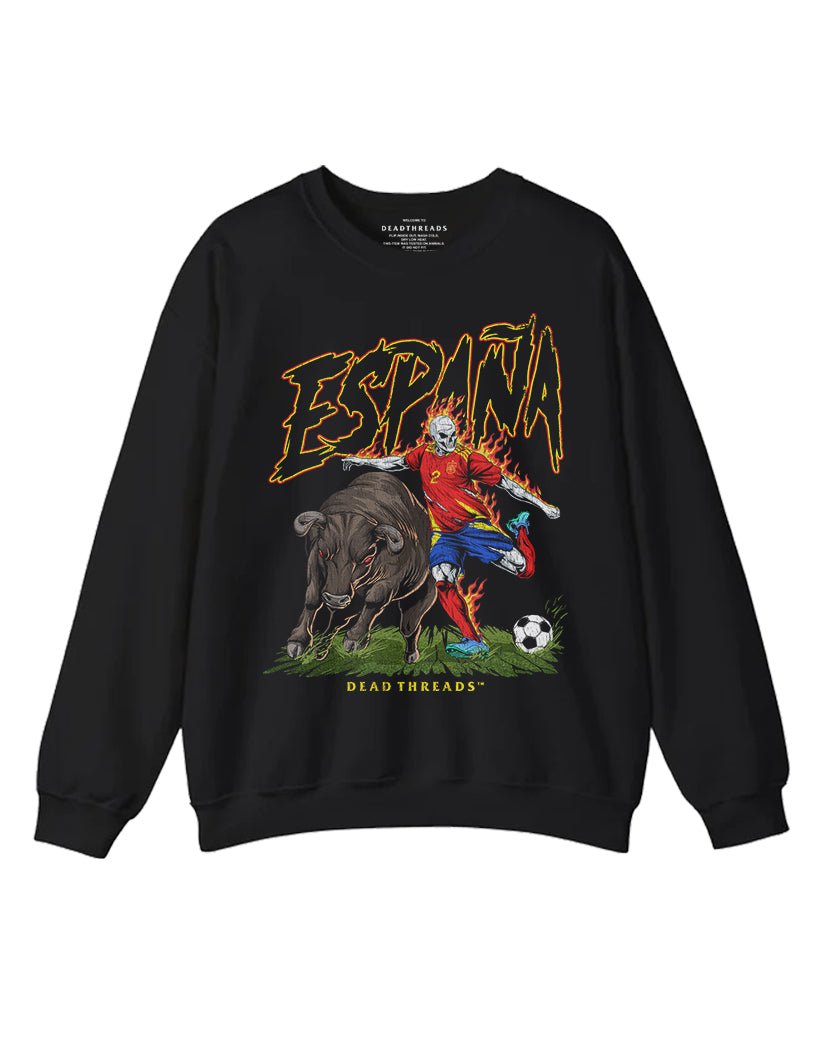 ESPAÑA SOCCER CREWNECK SWEATSHIRT – Sweatshirt – Dead Threads Apparel