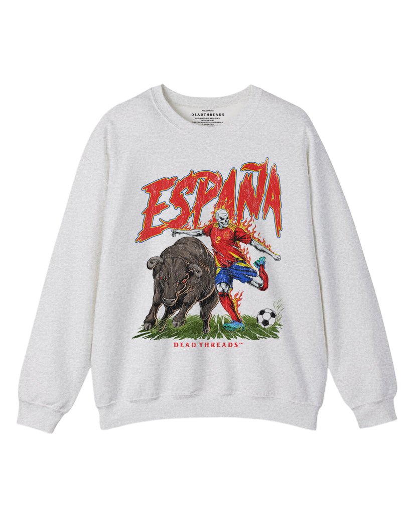 ESPAÑA SOCCER CREWNECK SWEATSHIRT – Sweatshirt – Dead Threads Apparel