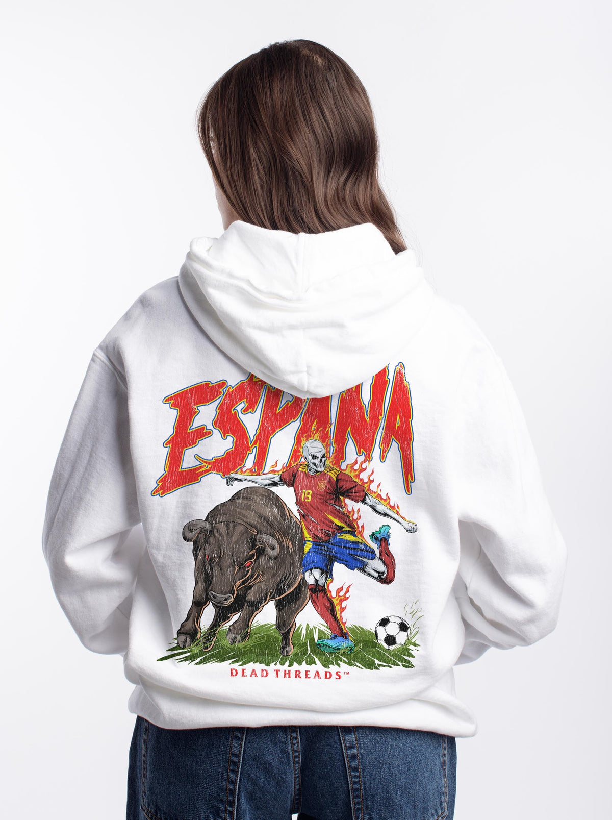 ESPAÑA SOCCER - “DT ESSENTIAL" HOODIE – Hoodie – Dead Threads Apparel