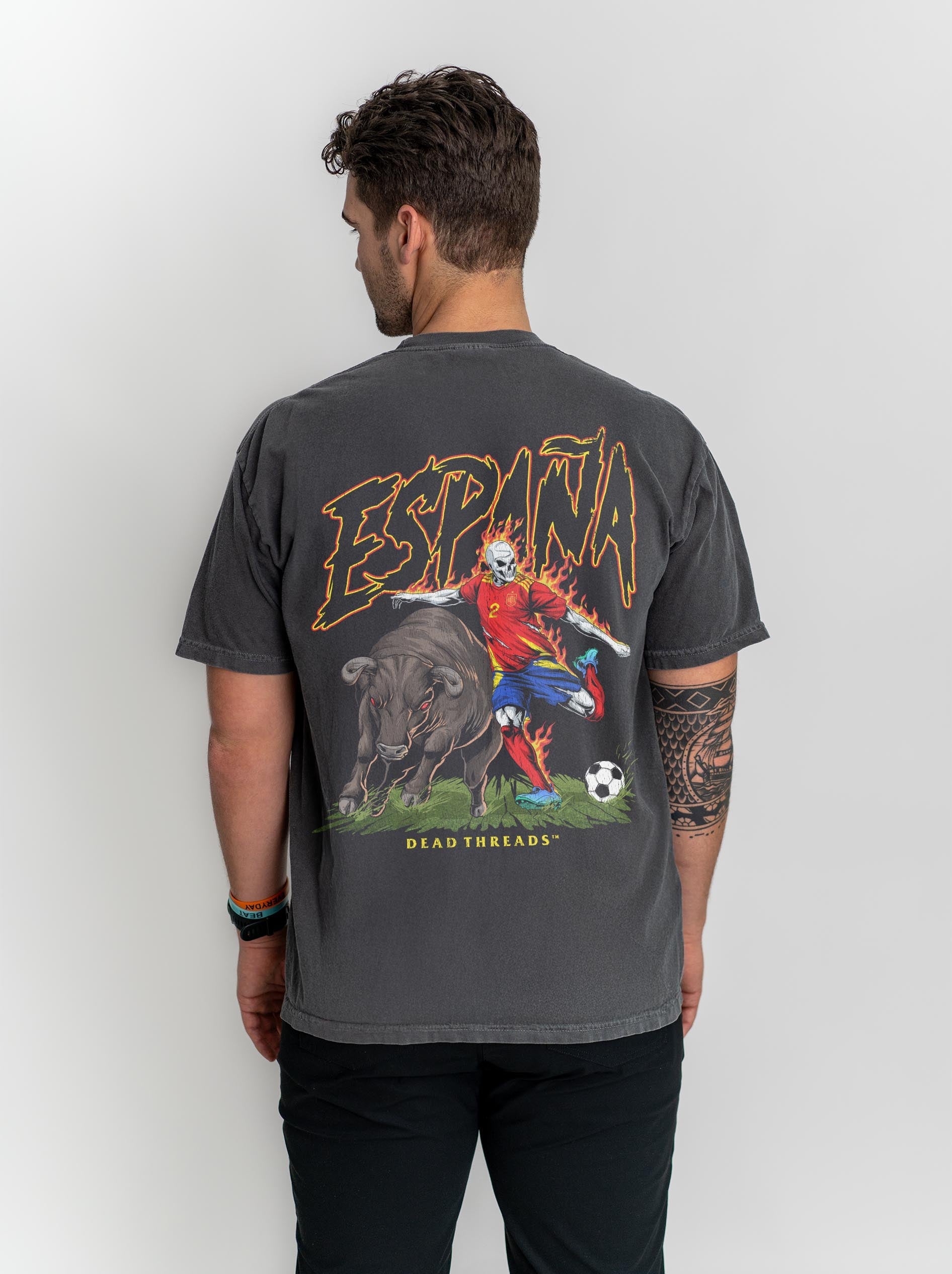 ESPAÑA SOCCER - “DT ESSENTIAL" PREMIUM T - SHIRT – T-Shirt – Dead Threads Apparel