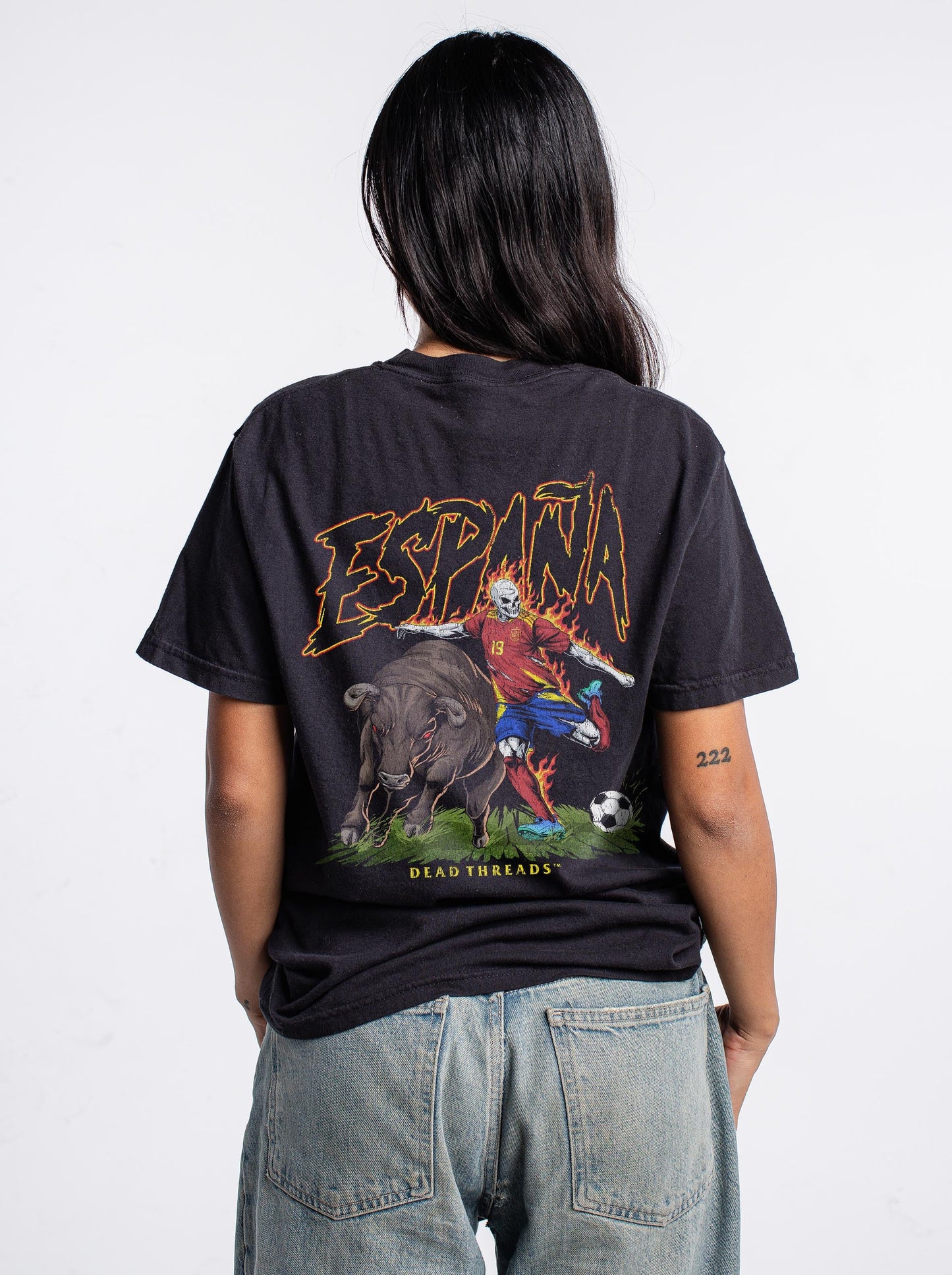 ESPAÑA SOCCER - “DT ESSENTIAL" PREMIUM T-SHIRT – T-Shirt – Dead Threads Apparel