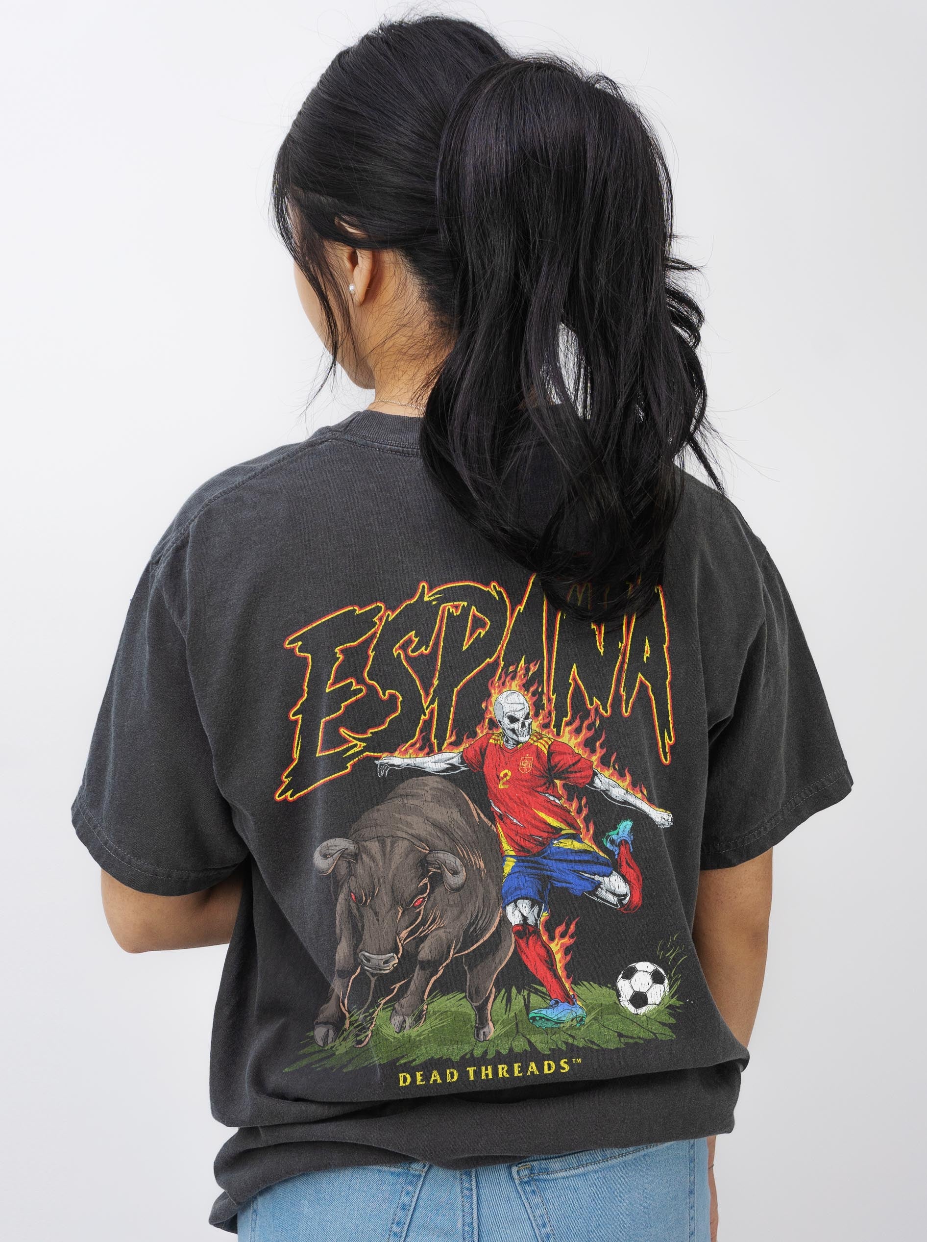 ESPAÑA SOCCER - “DT ESSENTIAL" PREMIUM T - SHIRT – T-Shirt – Dead Threads Apparel