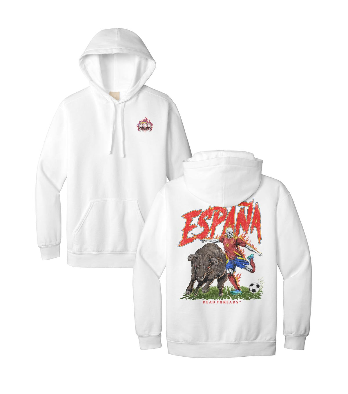 ESPAÑA SOCCER - HOODIE – Hoodie – Dead Threads Apparel