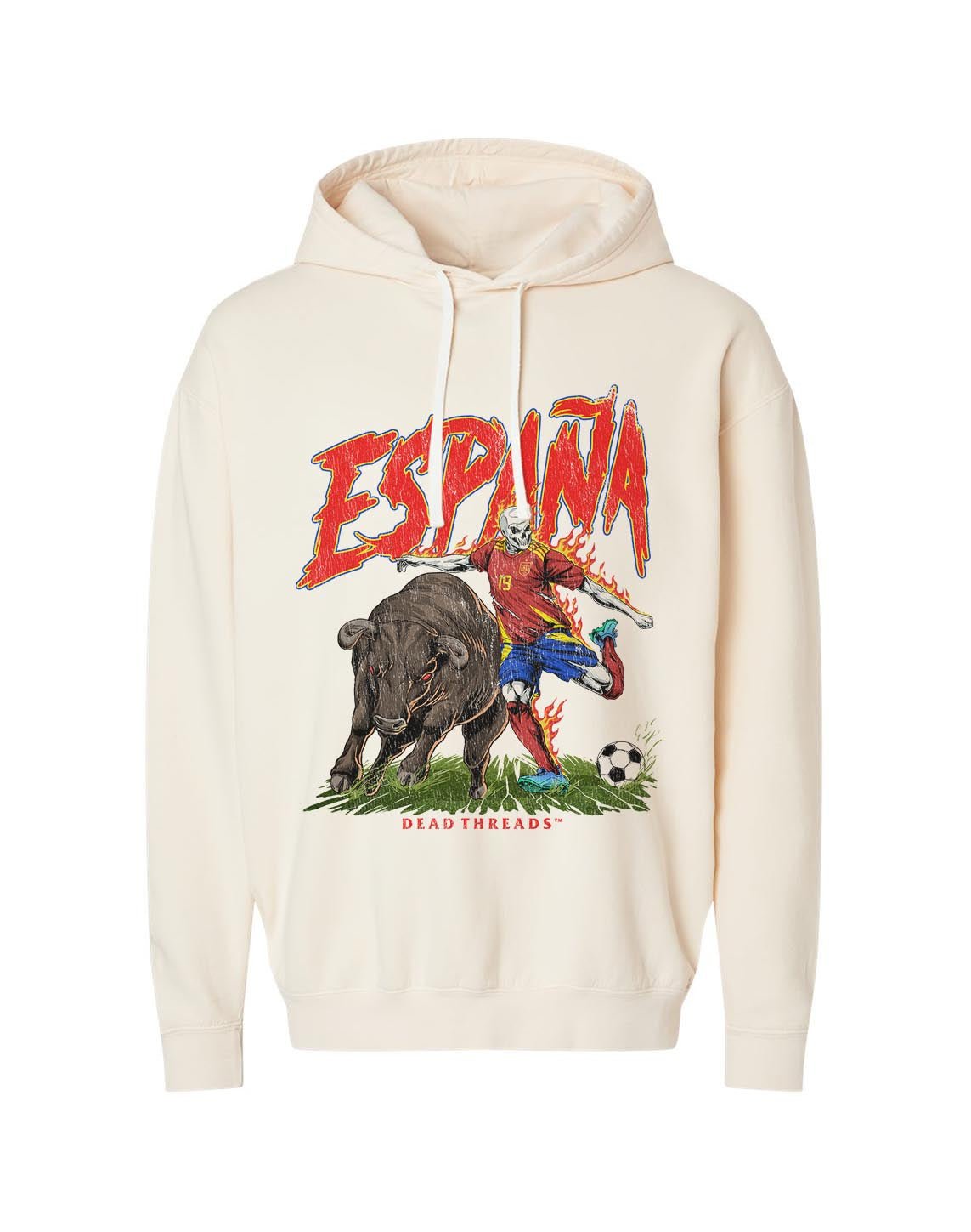 ESPAÑA SOCCER - LIGHTWEIGHT HOODIE – Hoodie – Dead Threads Apparel