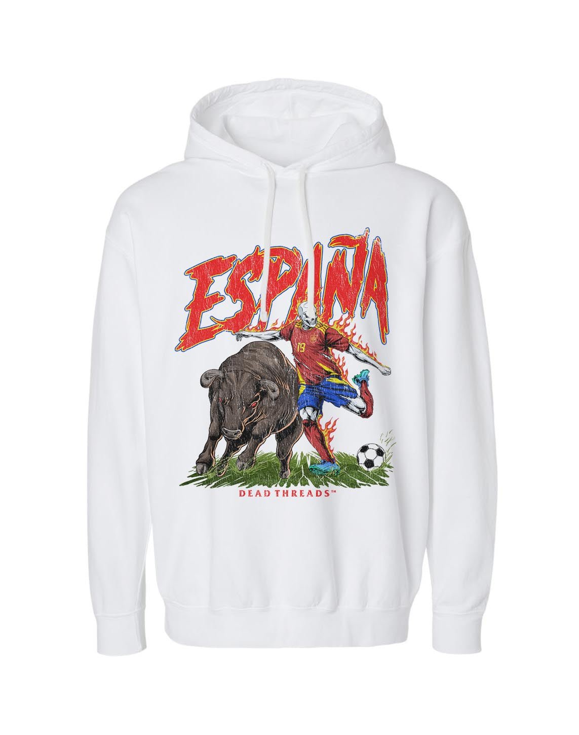 ESPAÑA SOCCER - LIGHTWEIGHT HOODIE – Hoodie – Dead Threads Apparel