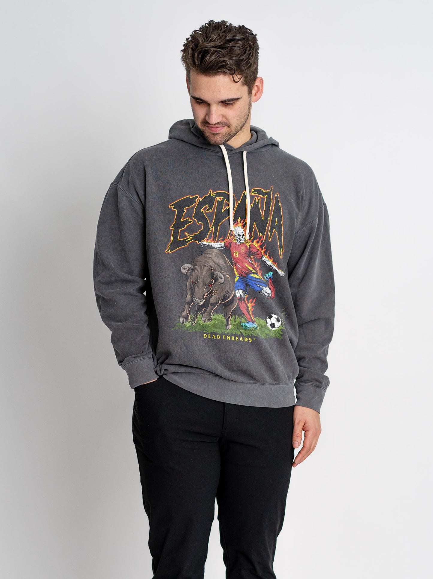 ESPAÑA SOCCER - LIGHTWEIGHT HOODIE – Hoodie – Dead Threads Apparel