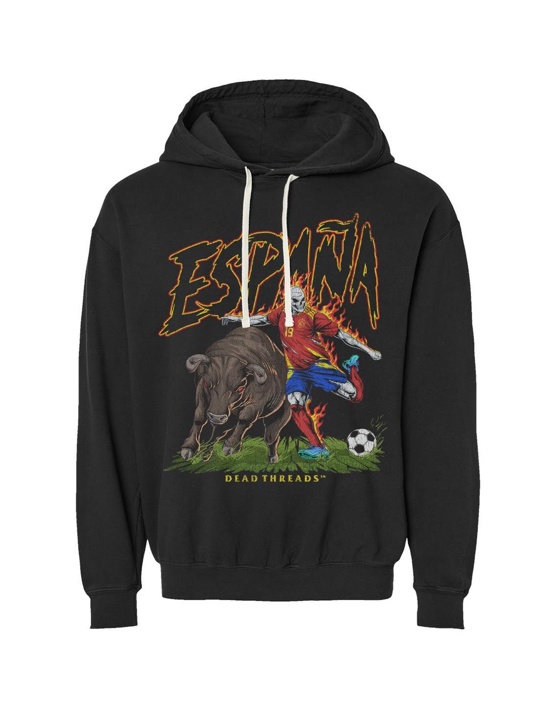 ESPAÑA SOCCER - LIGHTWEIGHT HOODIE – Hoodie – Dead Threads Apparel