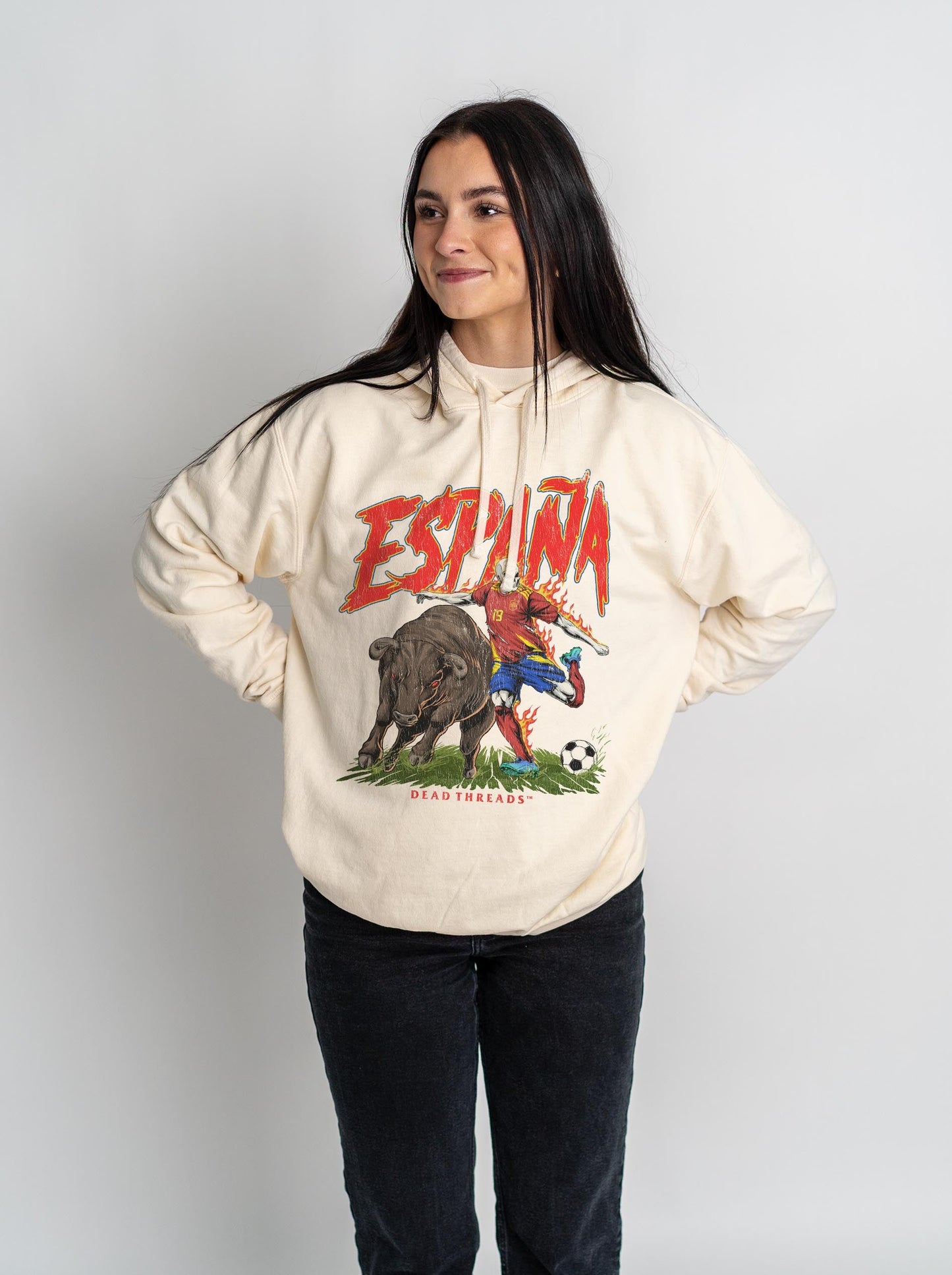 ESPAÑA SOCCER - LIGHTWEIGHT HOODIE – Hoodie – Dead Threads Apparel