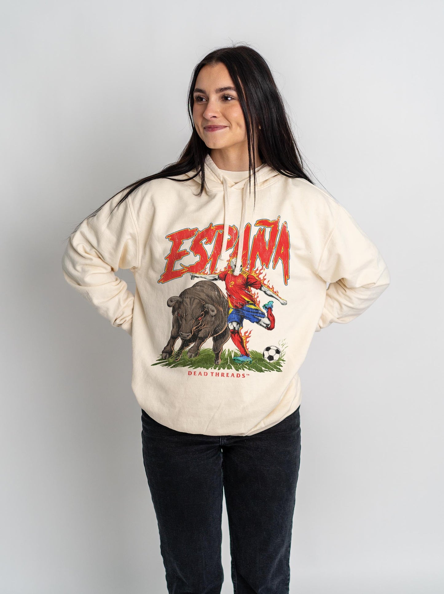 ESPAÑA SOCCER - LIGHTWEIGHT HOODIE – Lightweight – Dead Threads Apparel