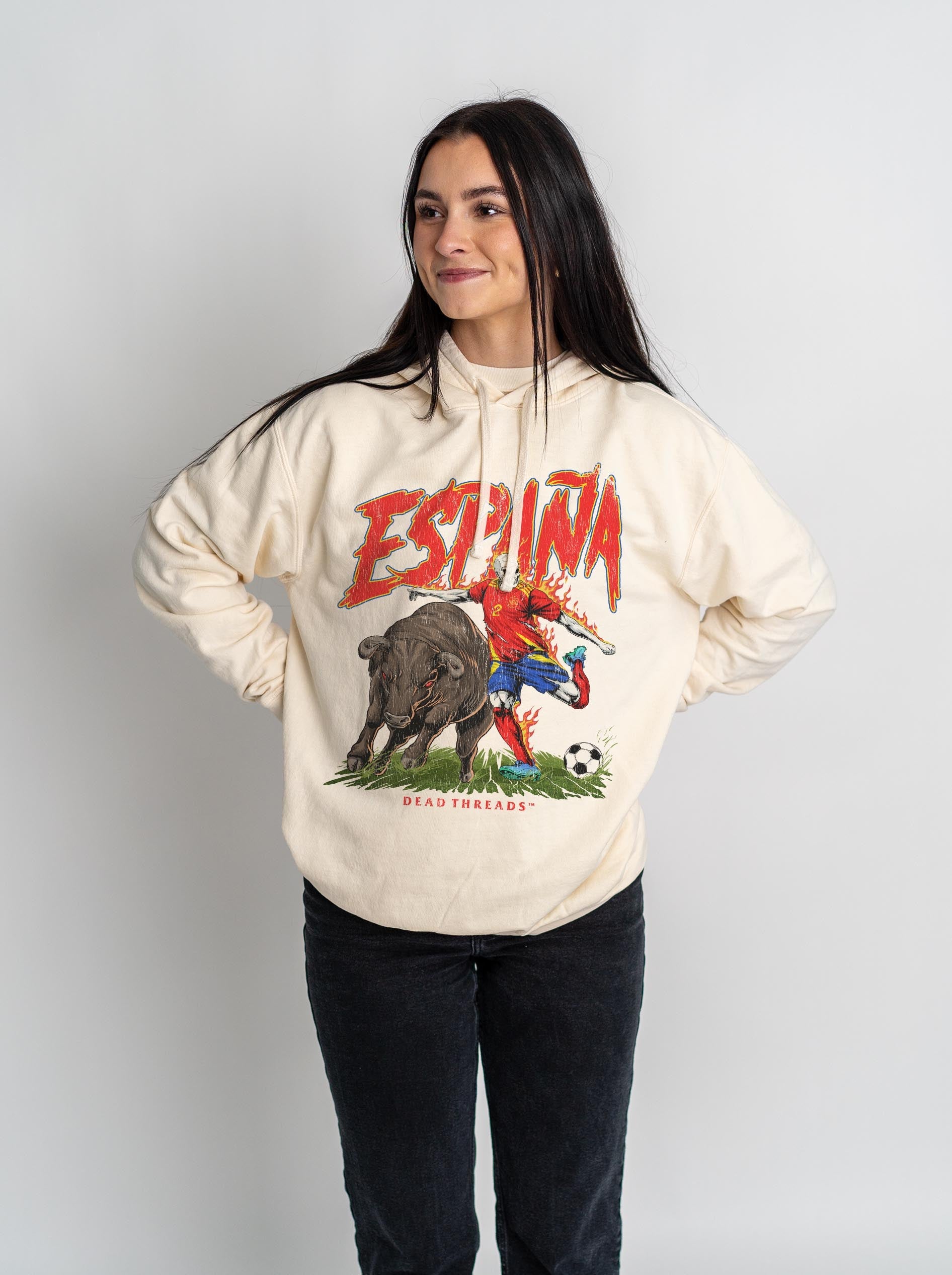 ESPAÑA SOCCER - LIGHTWEIGHT HOODIE – Lightweight – Dead Threads Apparel