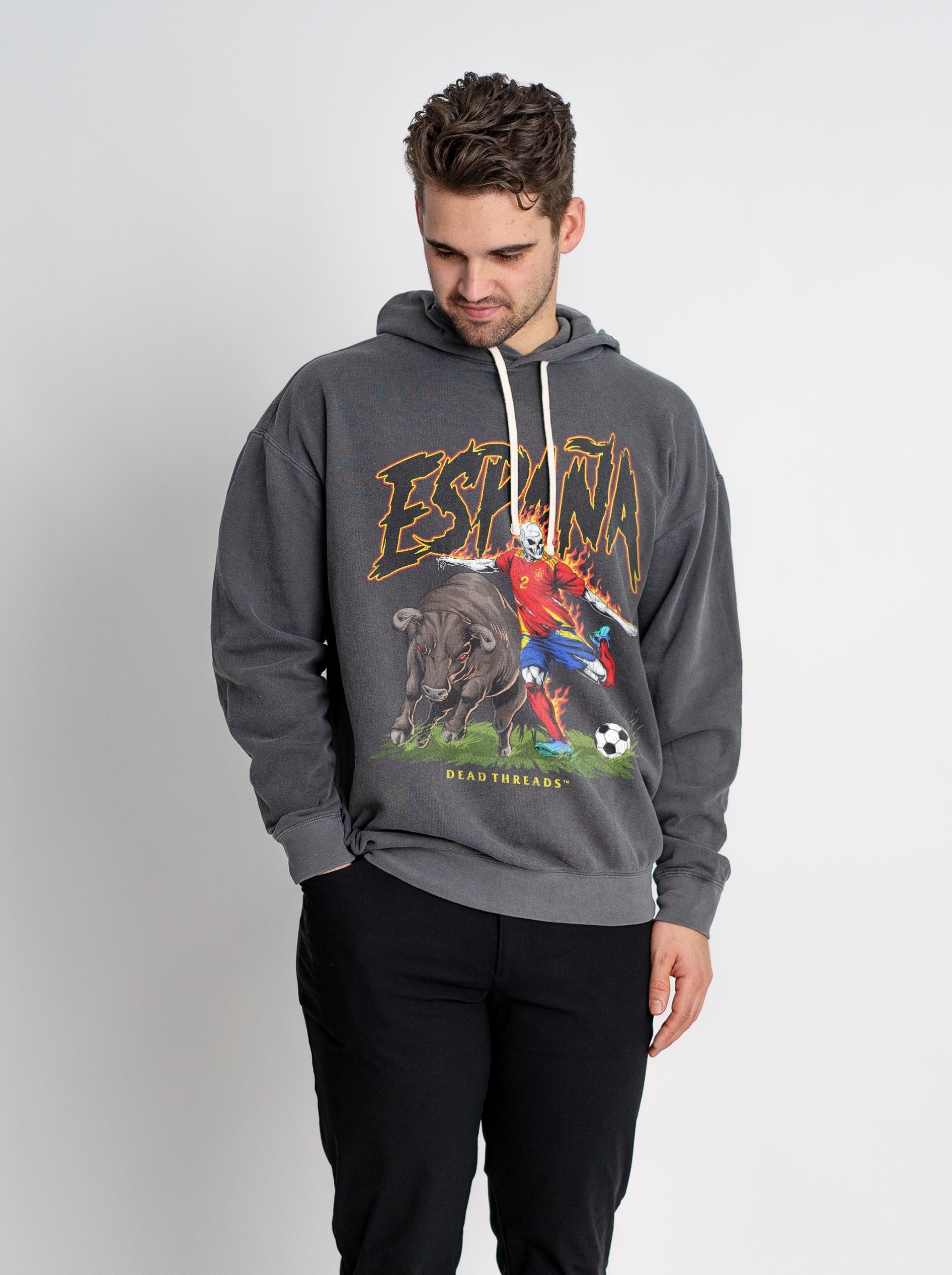 ESPAÑA SOCCER - LIGHTWEIGHT HOODIE – Lightweight – Dead Threads Apparel