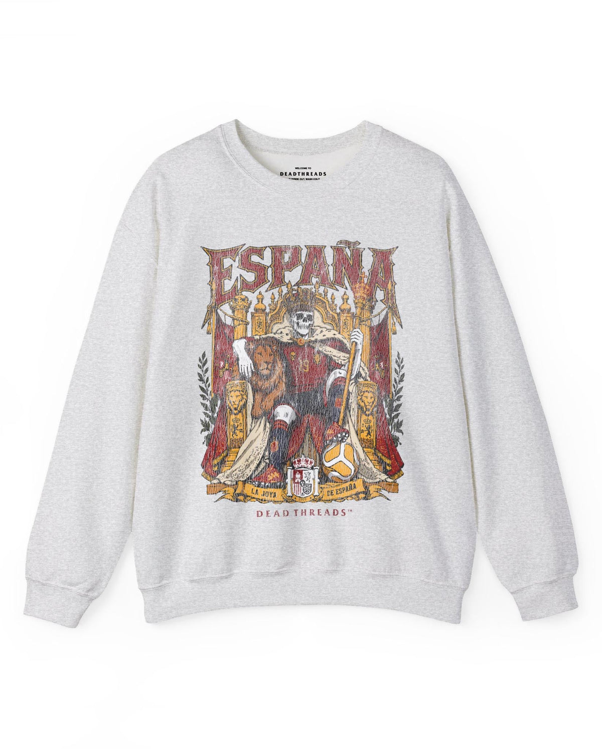 ESPAÑA v2 - CREWNECK SWEATSHIRT – Sweatshirt – Dead Threads Apparel