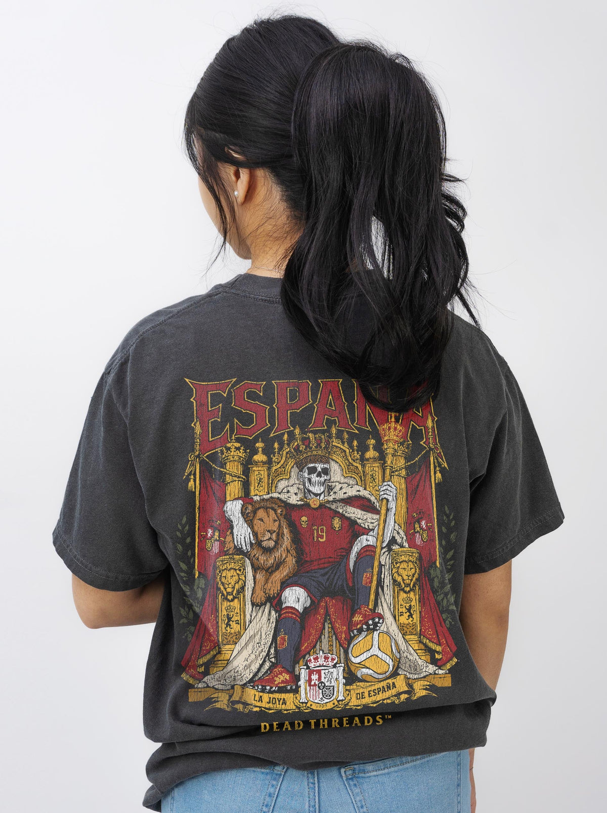ESPAÑA v2 - “DT ESSENTIAL" PREMIUM T-SHIRT – T-Shirt – Dead Threads Apparel