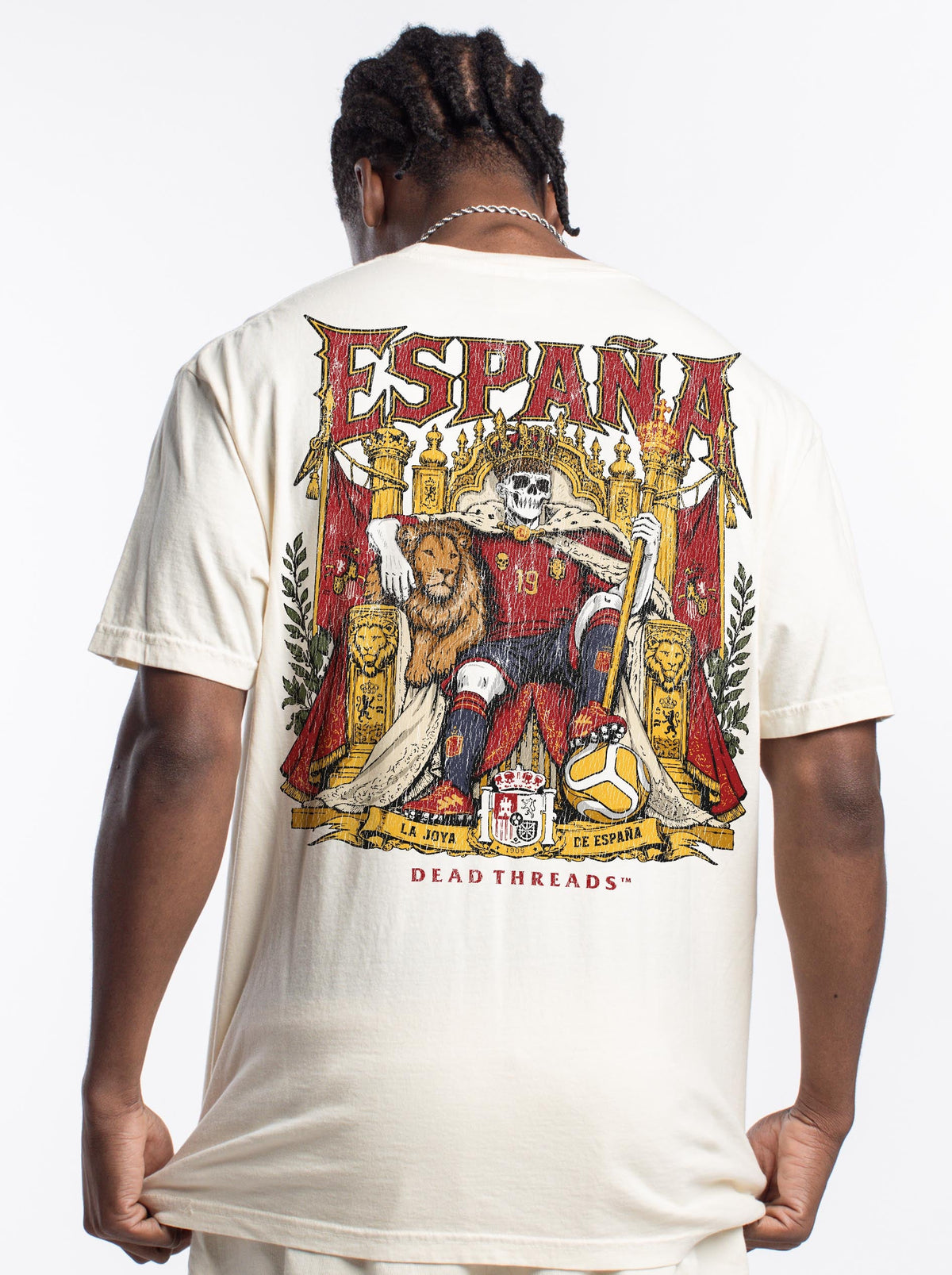 ESPAÑA v2 - “DT ESSENTIAL" PREMIUM T-SHIRT – T-Shirt – Dead Threads Apparel