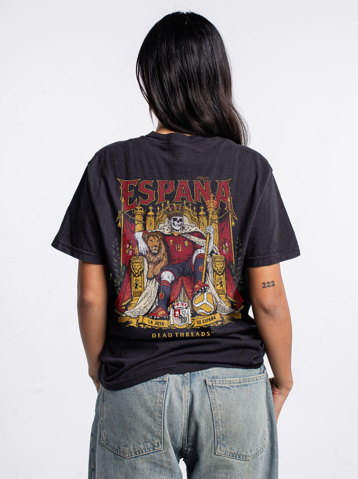ESPAÑA v2 - “DT ESSENTIAL" PREMIUM T-SHIRT – T-Shirt – Dead Threads Apparel