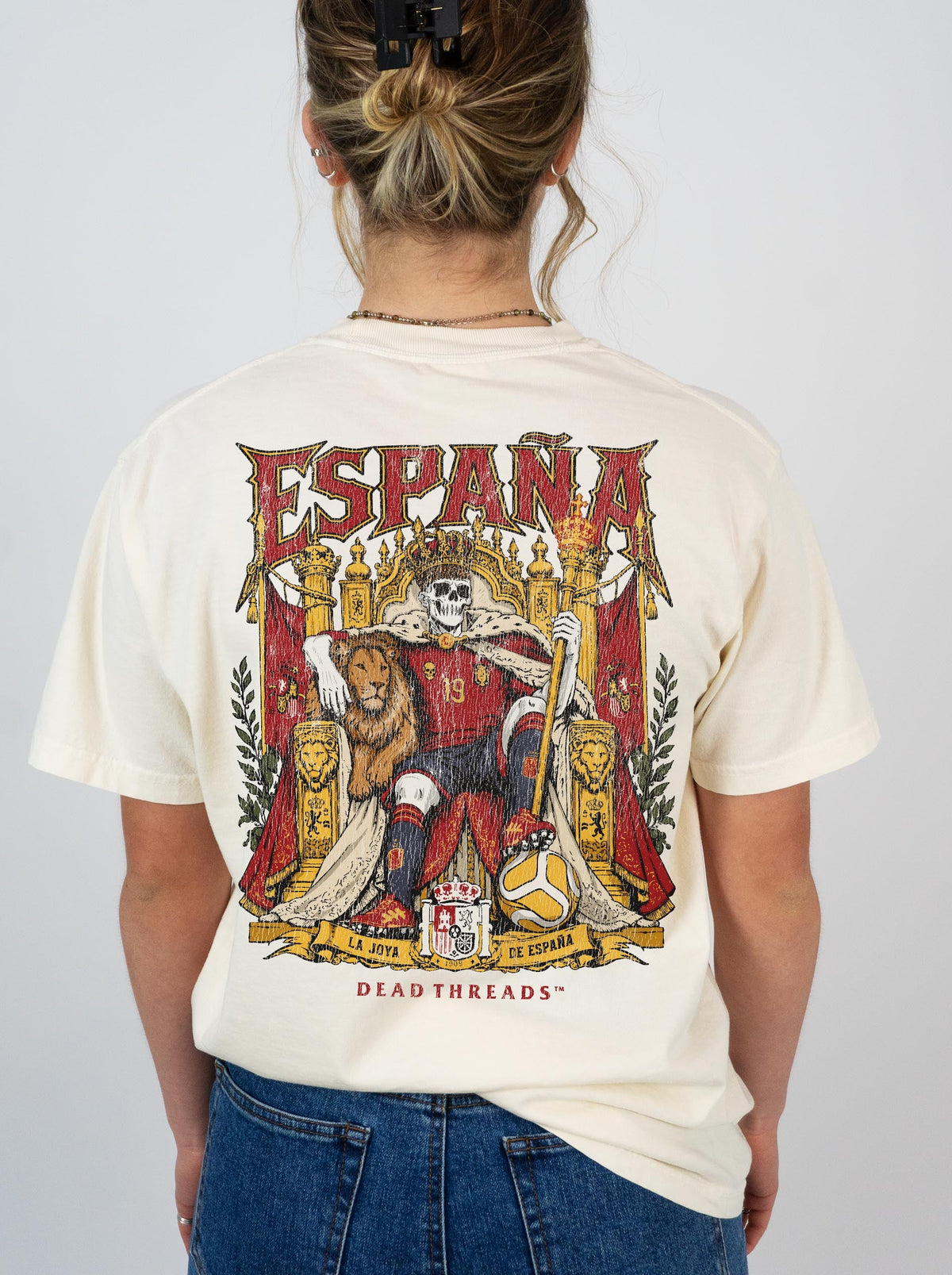 ESPAÑA v2 - “DT ESSENTIAL" PREMIUM T-SHIRT – T-Shirt – Dead Threads Apparel