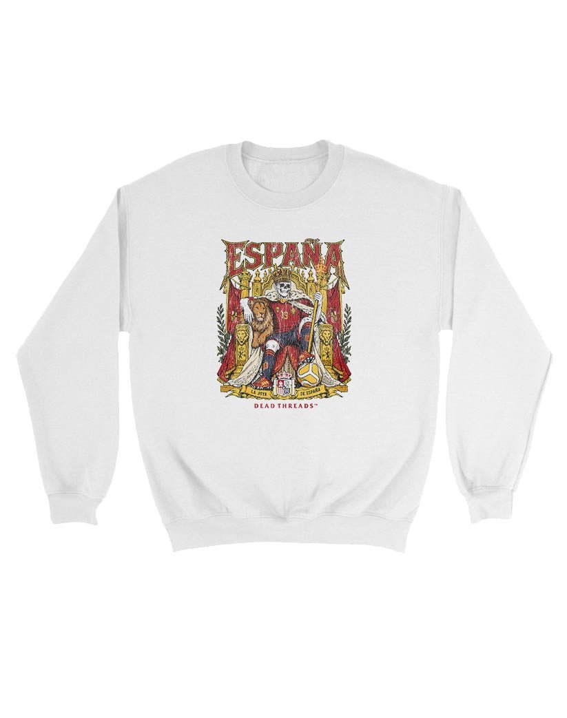 ESPAÑA v2 - KIDS CREWNECK SWEATSHIRT – Kids clothes – Dead Threads Apparel