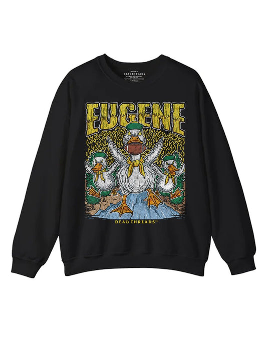 EUGENE FOOTBALL CREWNECK SWEATSHIRT – Sweatshirt – Dead Threads Apparel