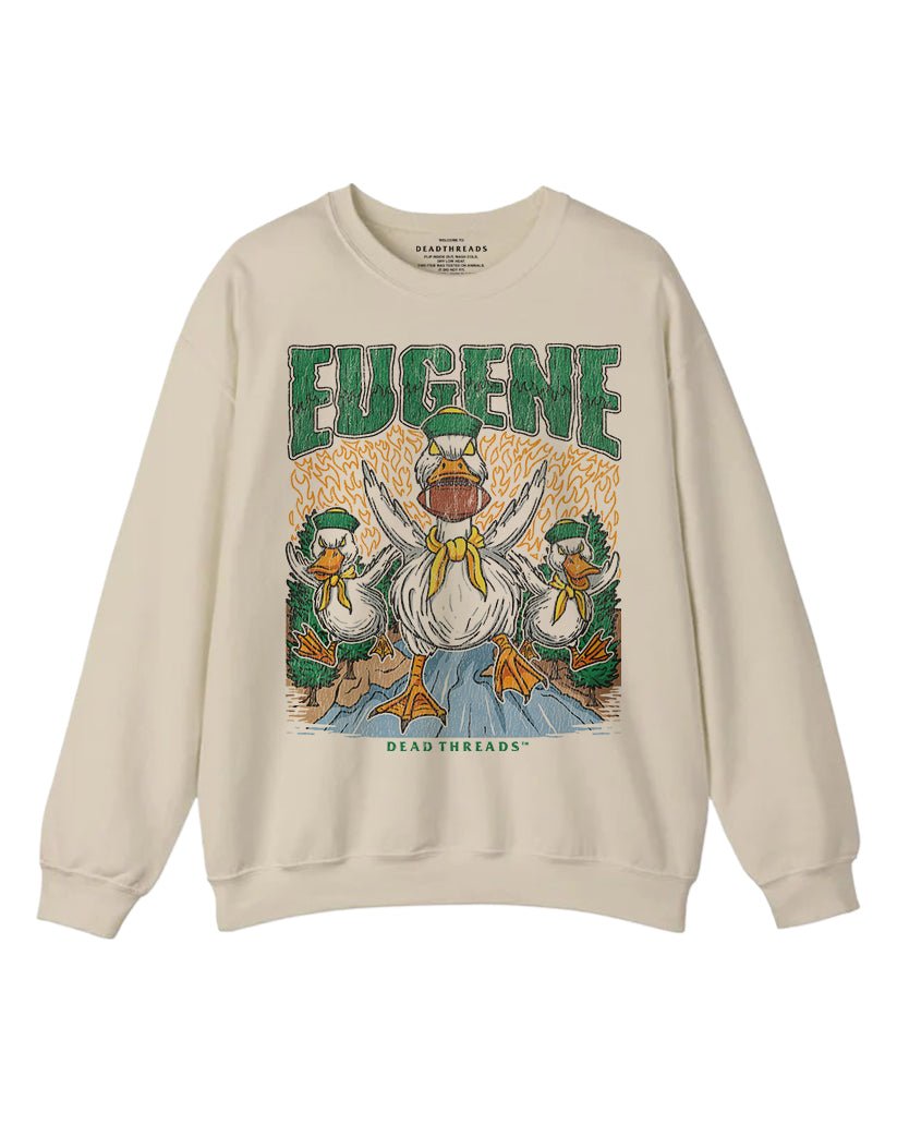 EUGENE FOOTBALL CREWNECK SWEATSHIRT – Sweatshirt – Dead Threads Apparel