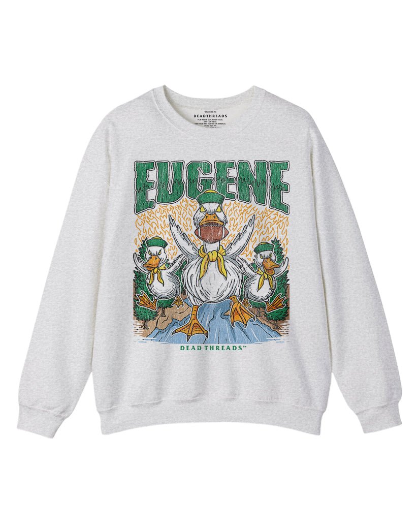 EUGENE FOOTBALL CREWNECK SWEATSHIRT – Sweatshirt – Dead Threads Apparel