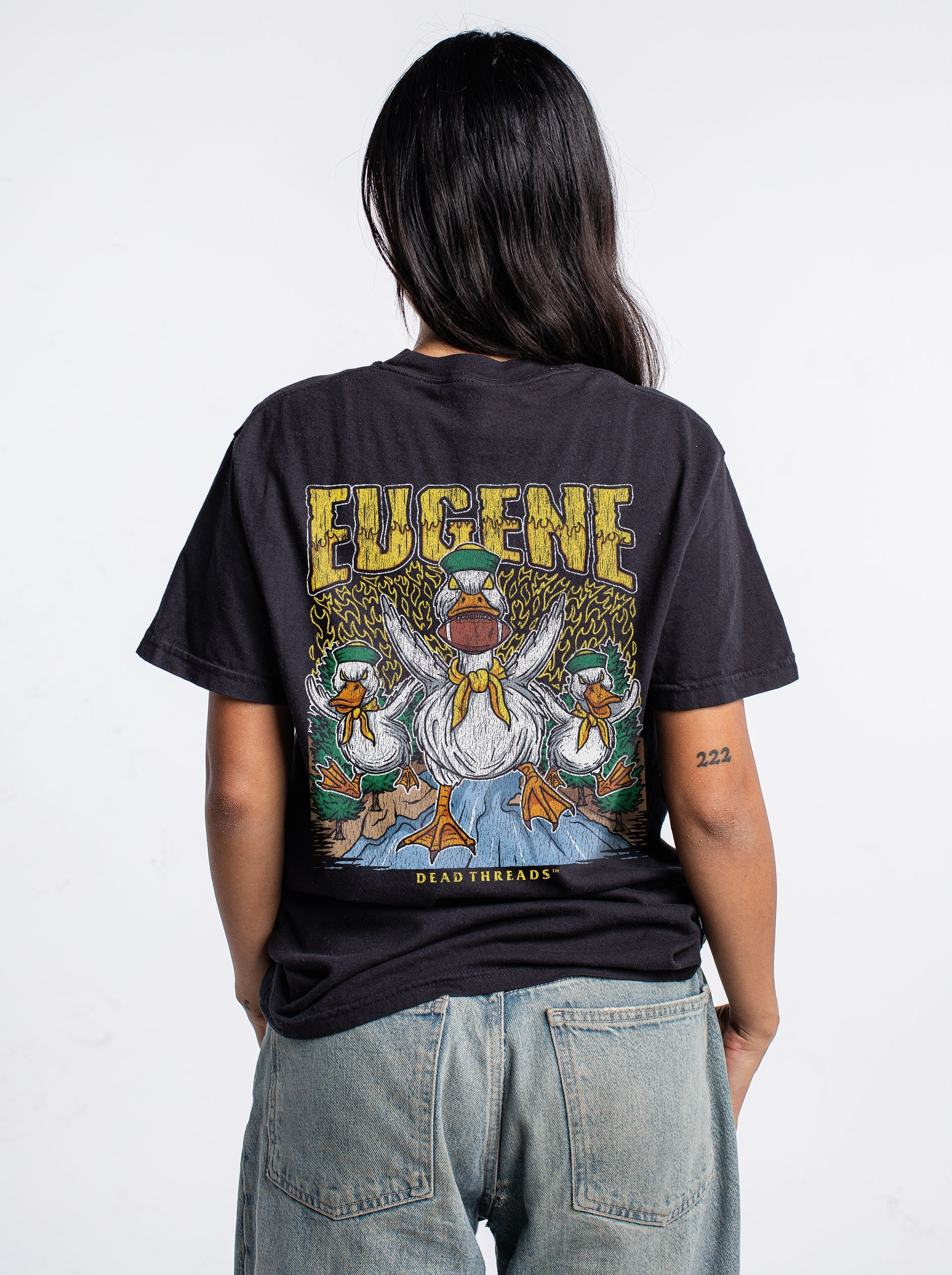 EUGENE FOOTBALL - “DT ESSENTIAL" PREMIUM T - SHIRT – T-Shirt – Dead Threads Apparel