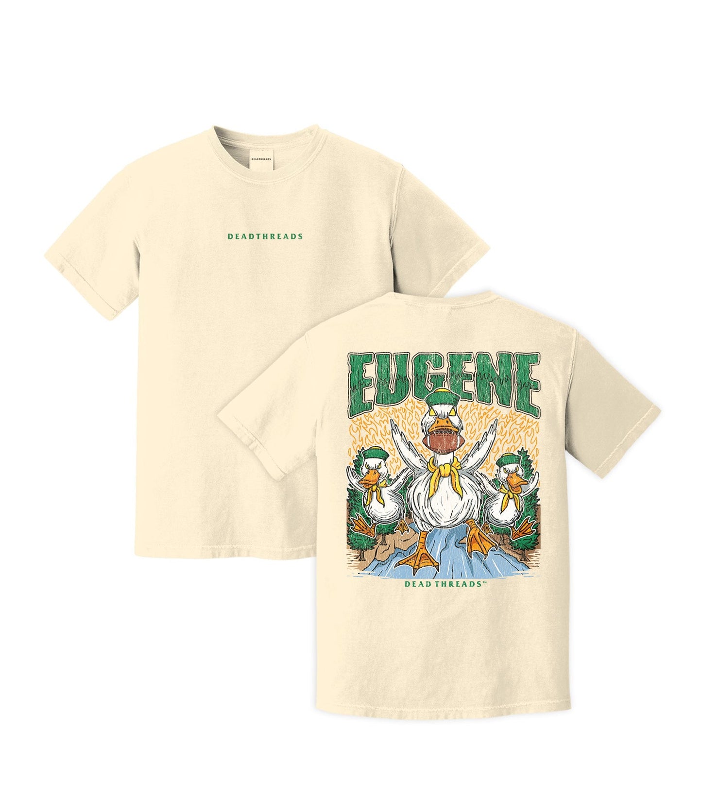 EUGENE FOOTBALL - “DT ESSENTIAL" PREMIUM T - SHIRT – T-Shirt – Dead Threads Apparel