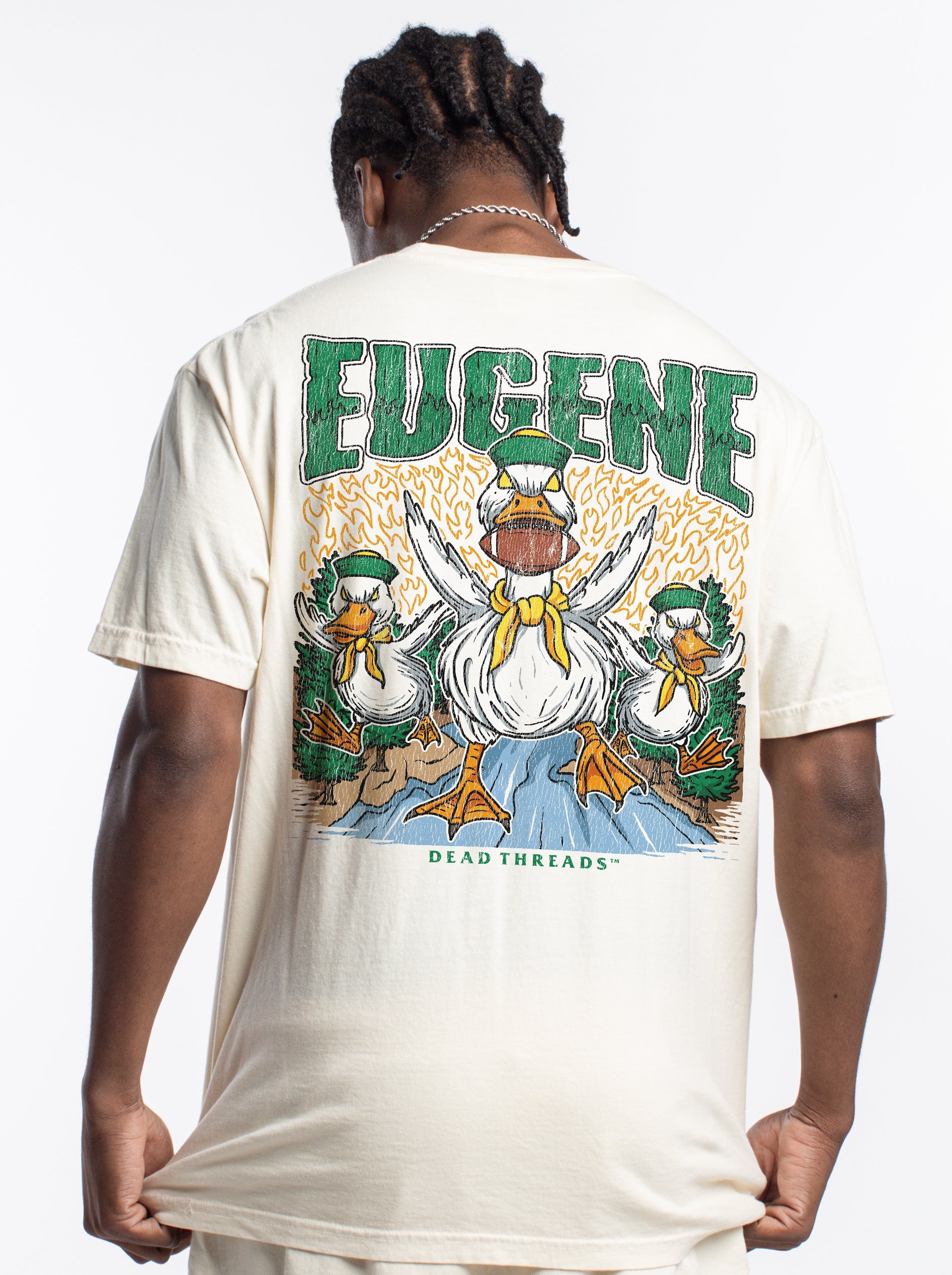 EUGENE FOOTBALL - “DT ESSENTIAL" PREMIUM T - SHIRT – T-Shirt – Dead Threads Apparel