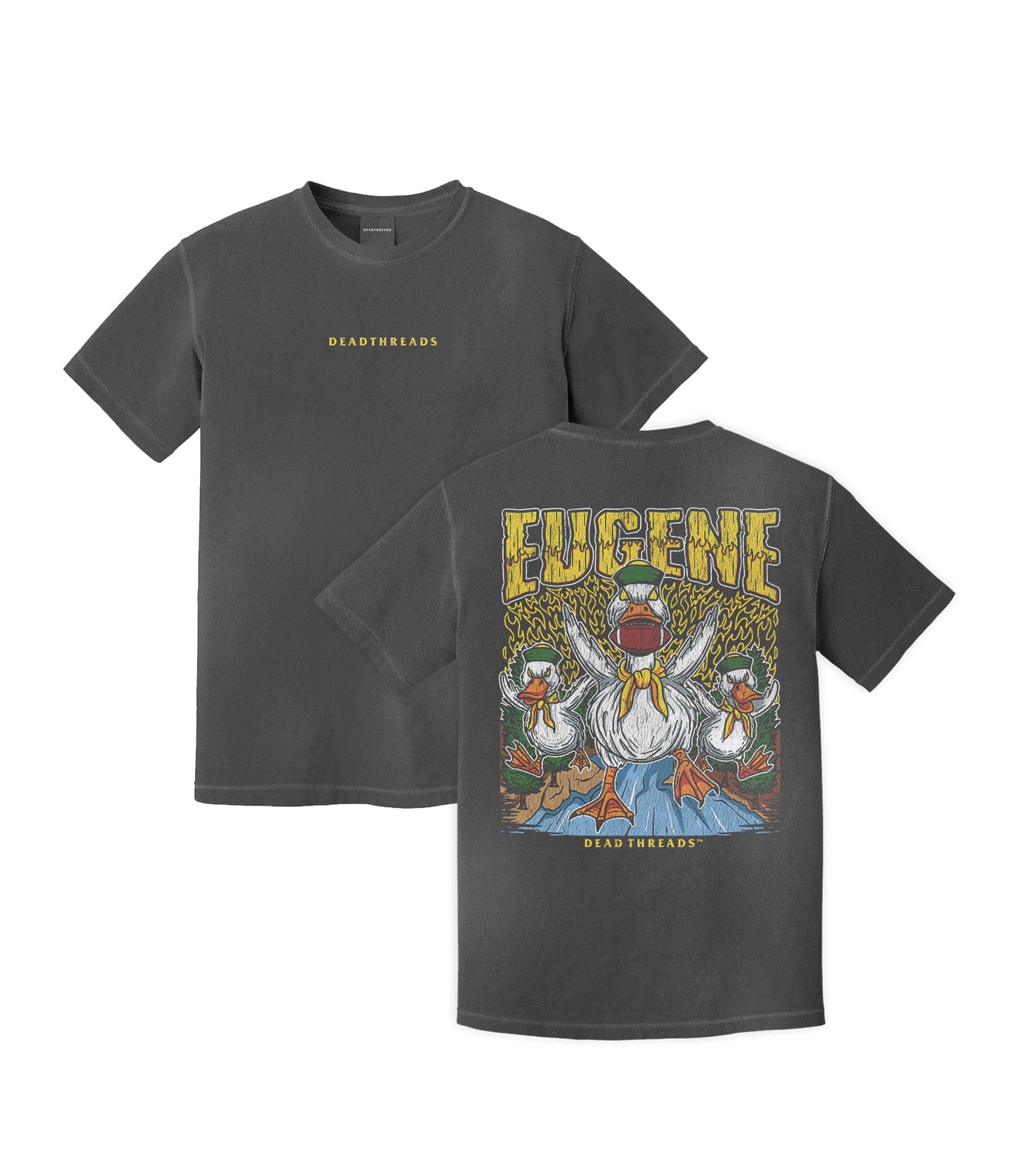 EUGENE FOOTBALL - “DT ESSENTIAL" PREMIUM T - SHIRT – T-Shirt – Dead Threads Apparel
