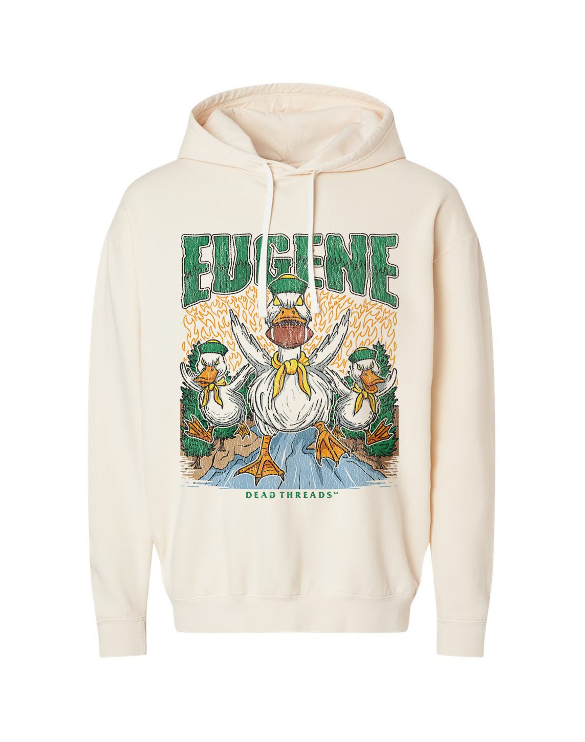 EUGENE FOOTBALL - LIGHTWEIGHT HOODIE – Lightweight – Dead Threads Apparel