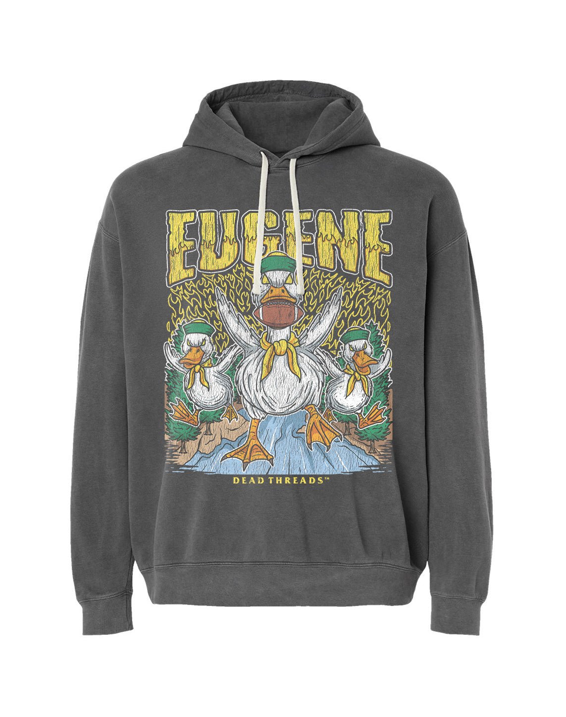 EUGENE FOOTBALL - LIGHTWEIGHT HOODIE – Lightweight – Dead Threads Apparel
