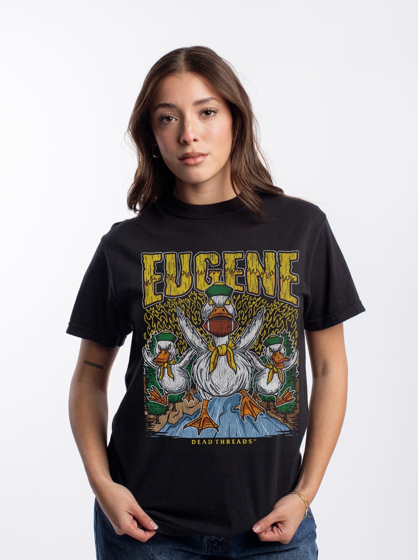 EUGENE FOOTBALL – T-Shirt – Dead Threads Apparel