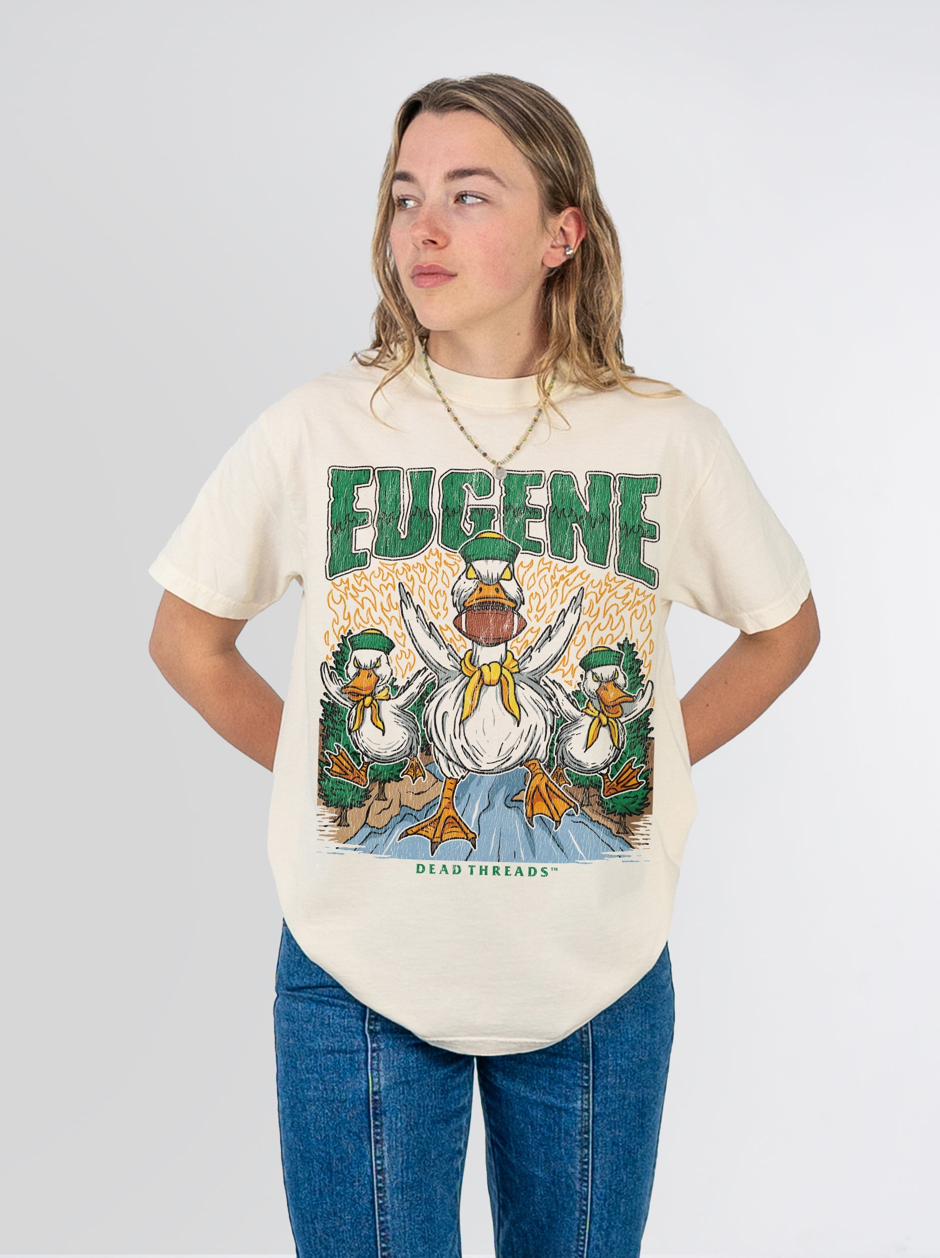 EUGENE FOOTBALL – T-Shirt – Dead Threads Apparel