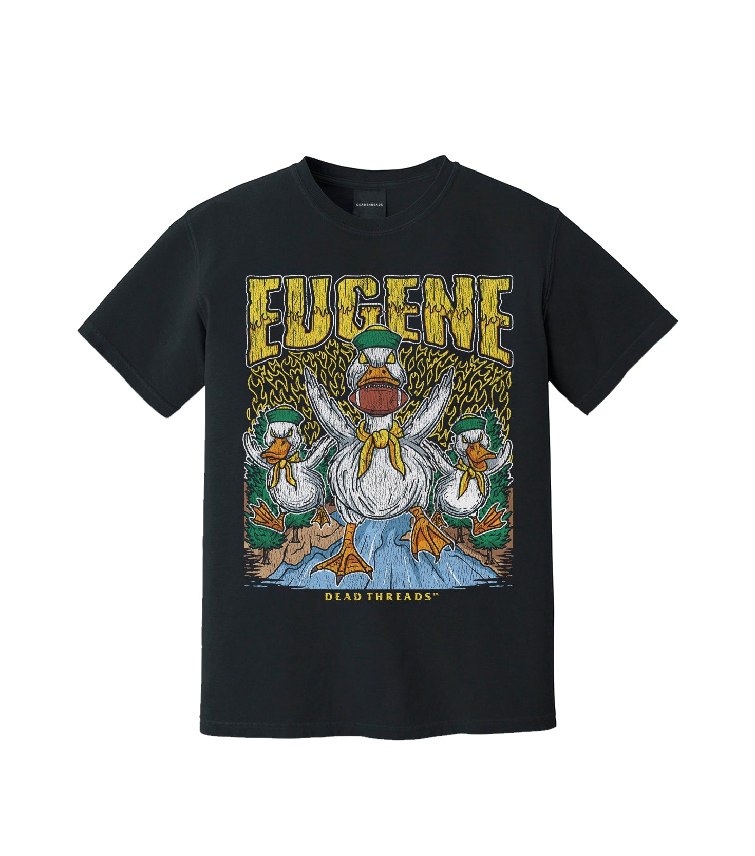 EUGENE FOOTBALL – T-Shirt – Dead Threads Apparel