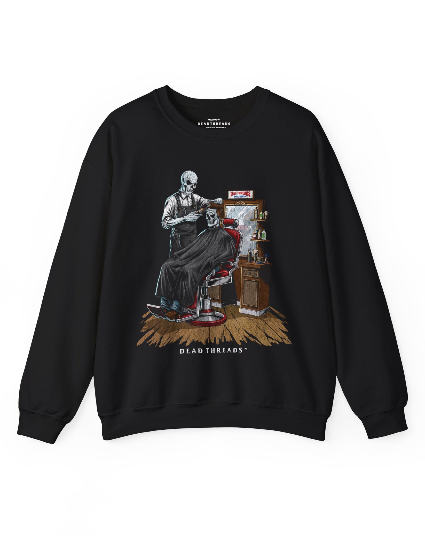 FADE TO BLACK CREWNECK SWEATSHIRT – Sweatshirt – Dead Threads Apparel