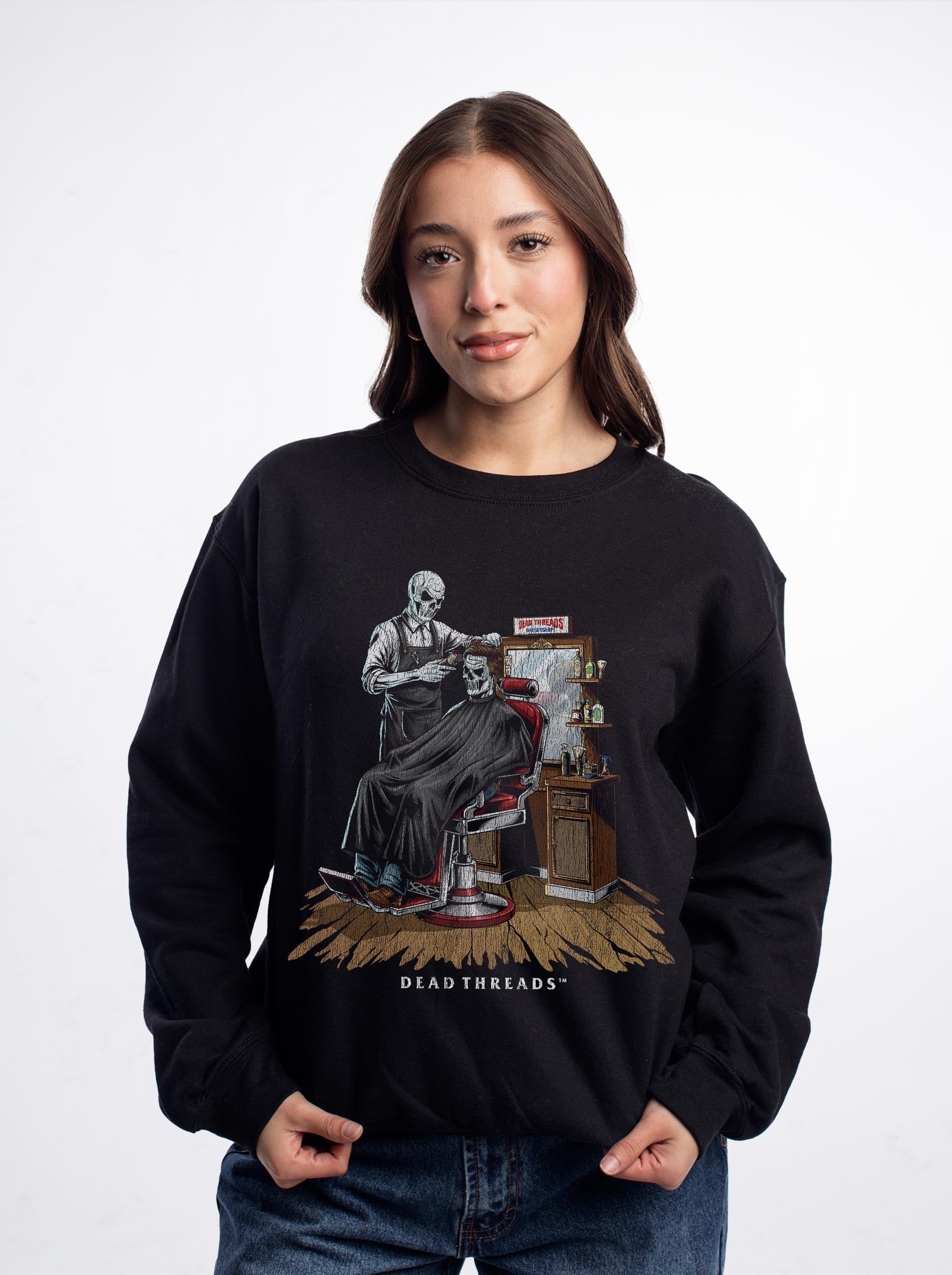 FADE TO BLACK CREWNECK SWEATSHIRT – Sweatshirt – Dead Threads Apparel