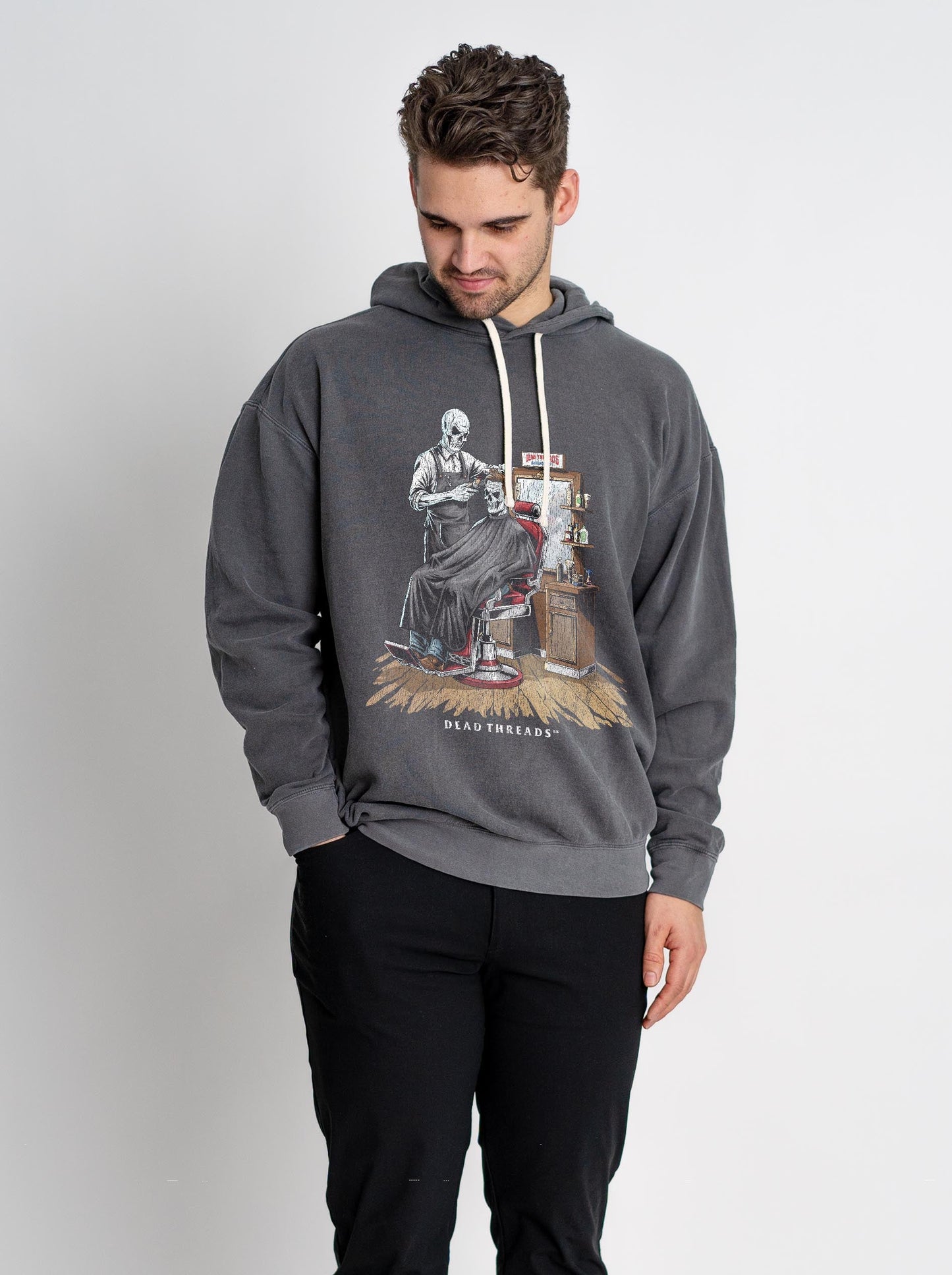 FADE TO BLACK - LIGHTWEIGHT HOODIE – Hoodie – Dead Threads Apparel